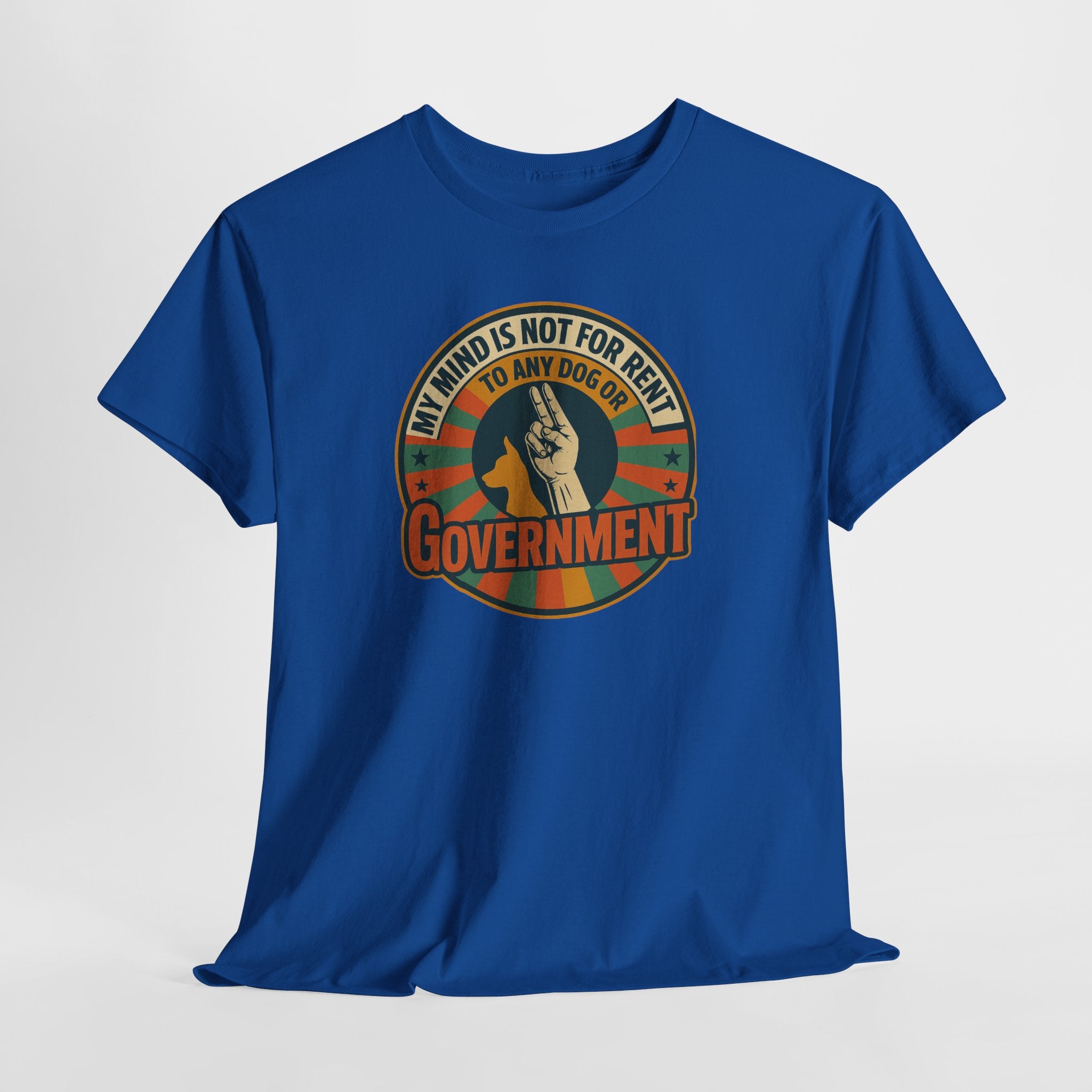 'My Mind is Not for Rent' Graphic T-Shirt, Political T-Shirt, Funny Gift, Protest Wear, Casual Apparel