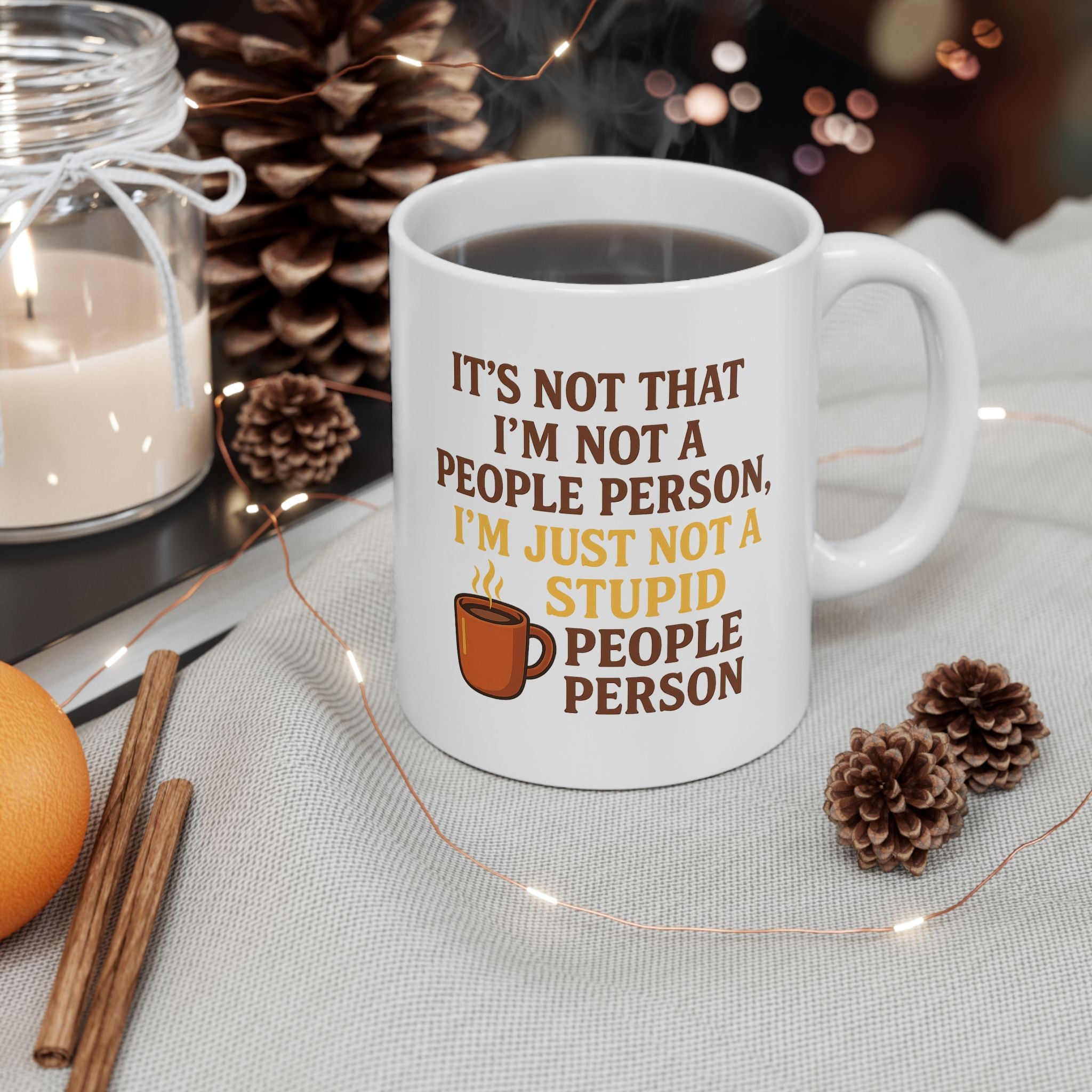 Quirky Coffee Mug, Funny Gift for Coffee Lovers, Ideal for Birthdays, Holidays, or Just Because, Perfect for Home or Office