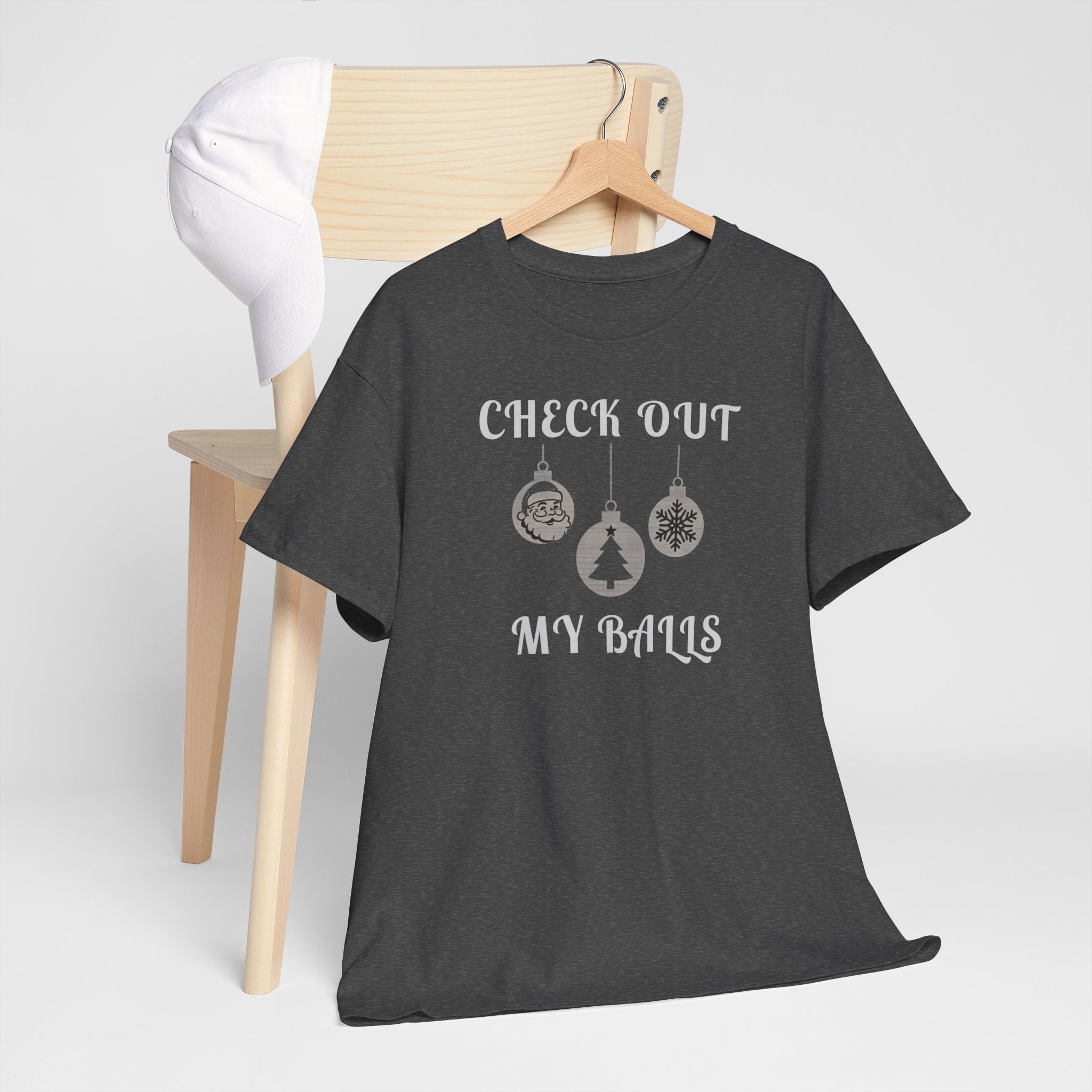 Funny Christmas Tee, Holiday Humor T-Shirt, Unisex Cotton T-Shirt, Gift for Him, Quirky Christmas Apparel