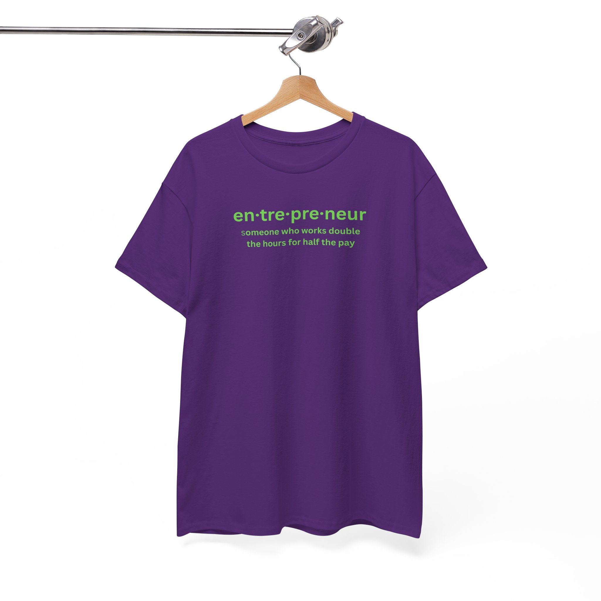 Unisex Entrepreneur T-shirt - Motivational Cotton Shirt for Creatives, Stylish Gift for Graduations, Birthdays, Work Events, Casual Wear