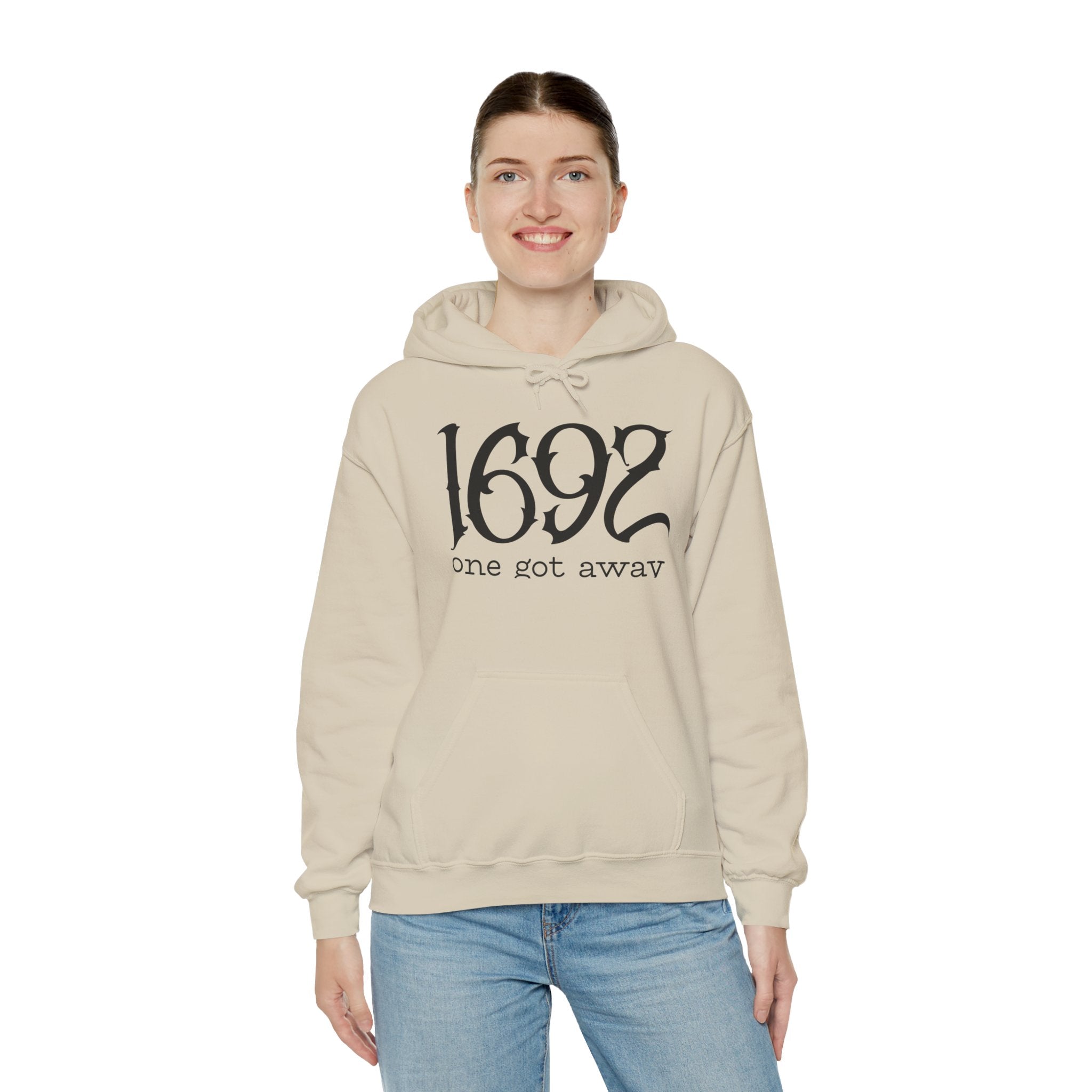 Witch Trials '1692 One Got Away' Design – Cozy Layer for Casual Outings, Gifts, Fall Fashion, Halloween