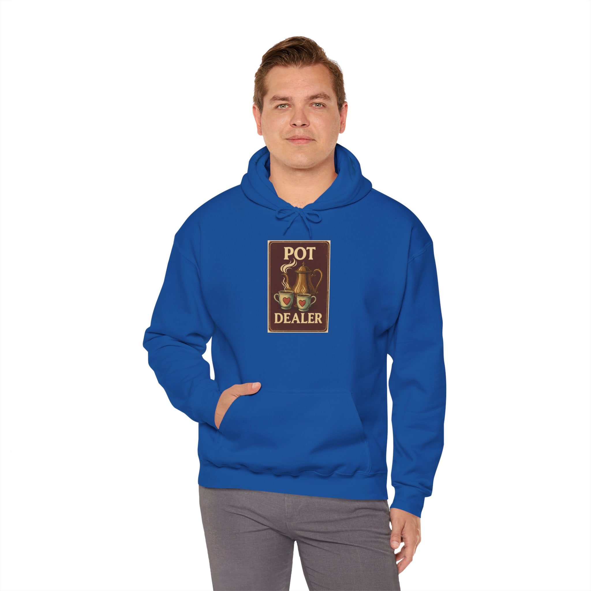Pot Dealer Hoodie, Funny Gift, Unisex Sweatshirt Hoodie , Cozy Casual Wear, Perfect for Coffee Lovers