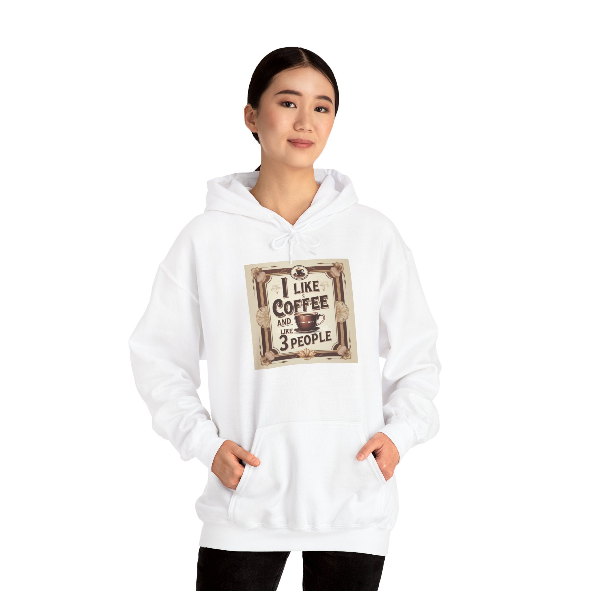 Coffee Lovers Unisex Hoodie, Funny Sweatshirt, Gift for Coffee Addicts, Cozy Casual Wear, Cute Hoodie for Friends