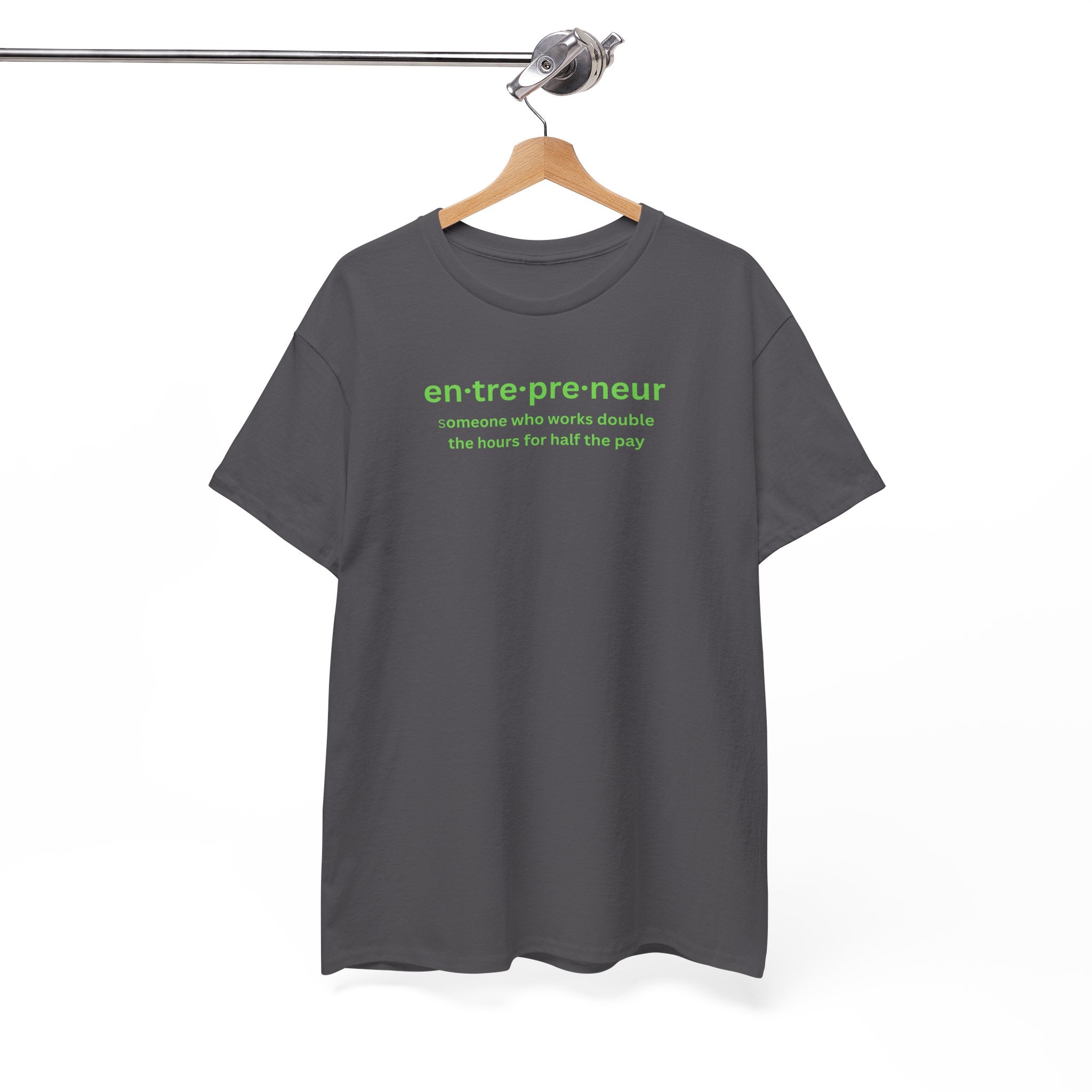 Unisex Entrepreneur T-shirt - Motivational Cotton Shirt for Creatives, Stylish Gift for Graduations, Birthdays, Work Events, Casual Wear