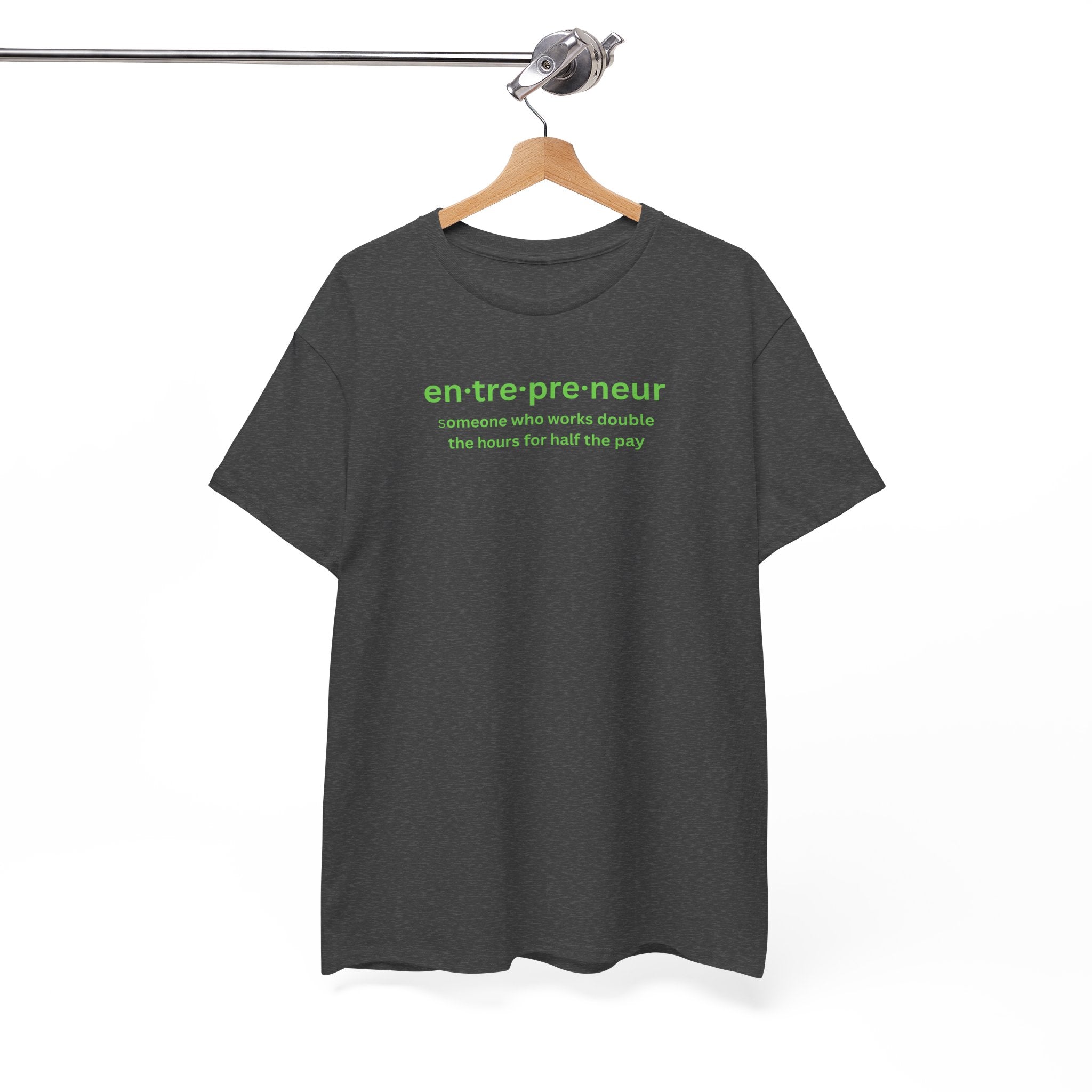 Unisex Entrepreneur T-shirt - Motivational Cotton Shirt for Creatives, Stylish Gift for Graduations, Birthdays, Work Events, Casual Wear