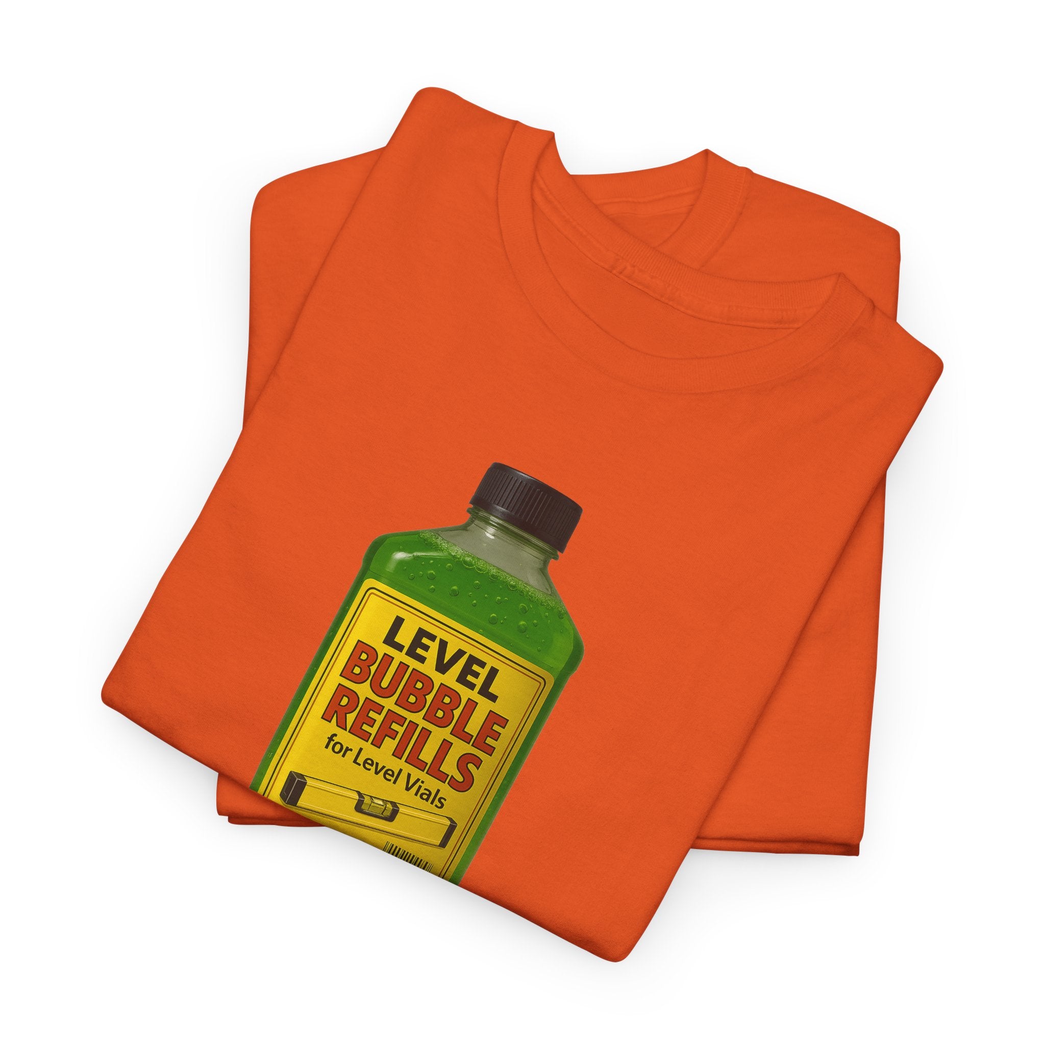 Level Bubbles Refill Gag T-shirt, Fun T-Shirt for Bubble Lovers,  Car Lovers, or just lovers. Casual Wear, Gift for Kids and Adults, Birthday, Summer Fun