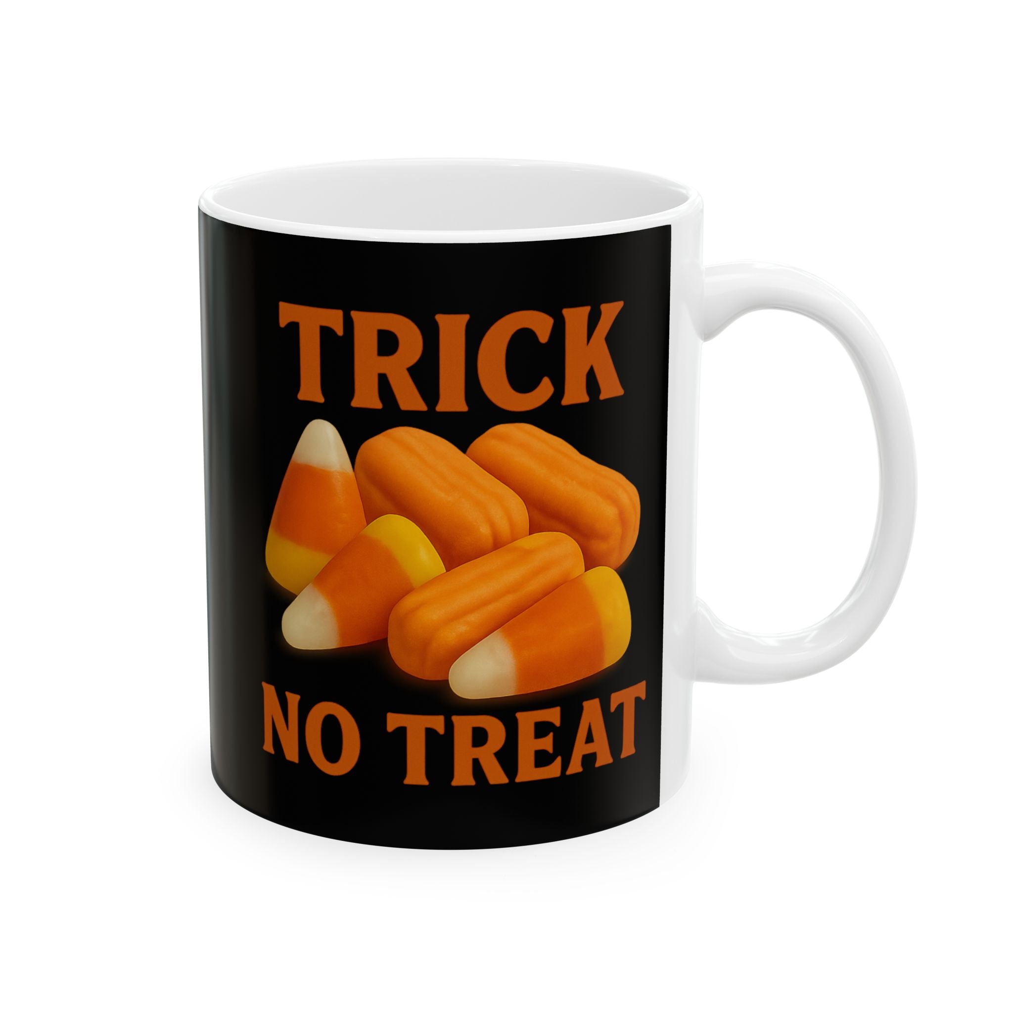 Spooky Candy Corn Mug - Perfect for Halloween, Trick or Treat, Fall Decor, Gift for Halloween Lovers, Autumn Mug