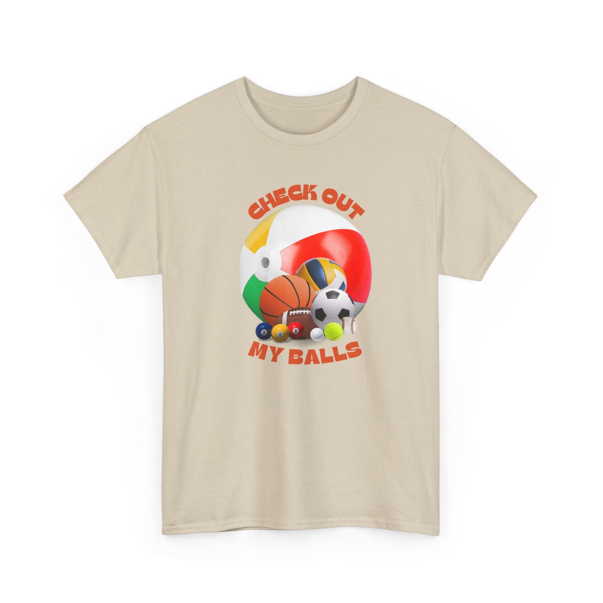 Sports Check Out My Balls T-shirt