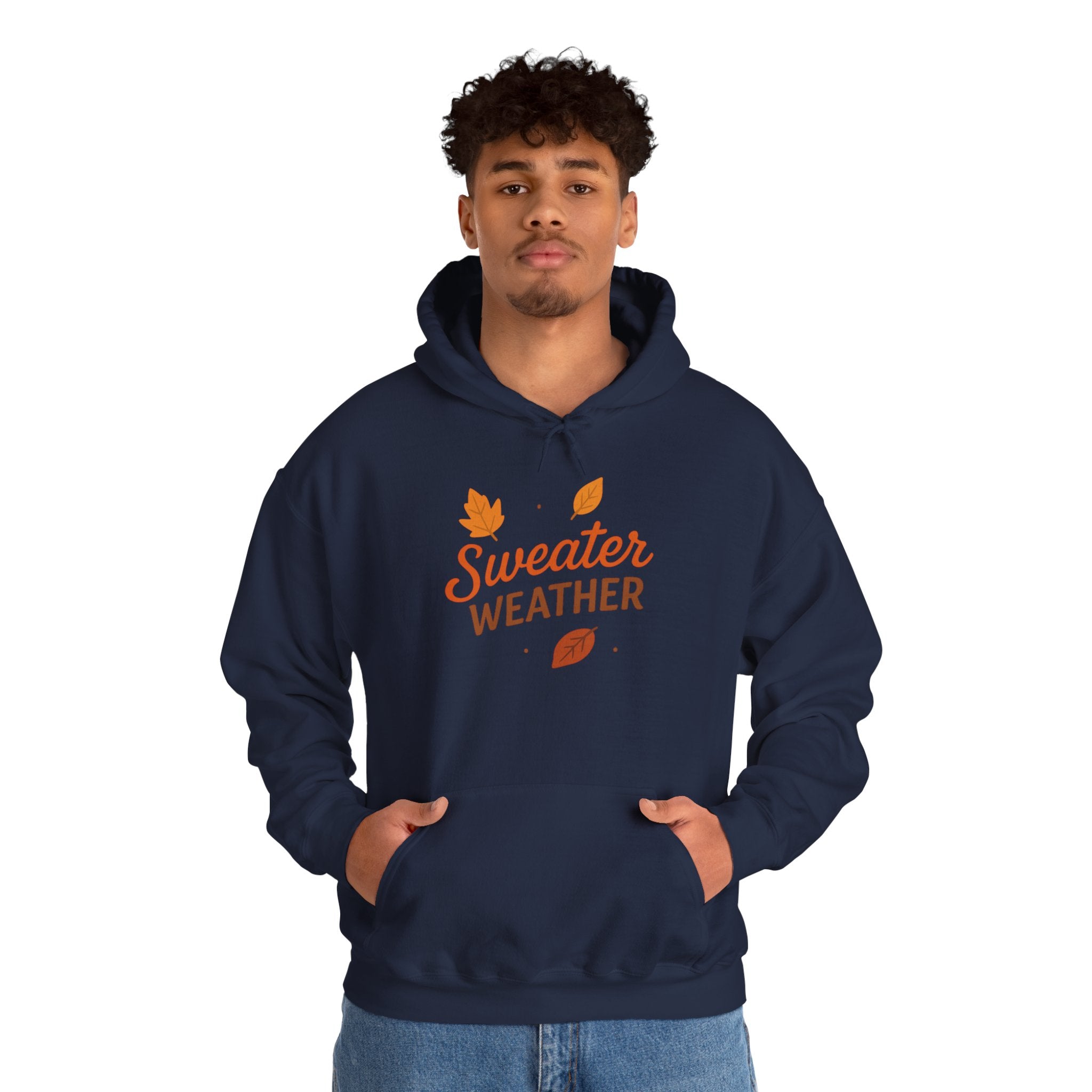 Sweater Weather Hoodie - Cozy Unisex Sweatshirt for Autumn Days, Fall Fashion, Comfortable Gift, Thanksgiving Apparel, Casual Wear