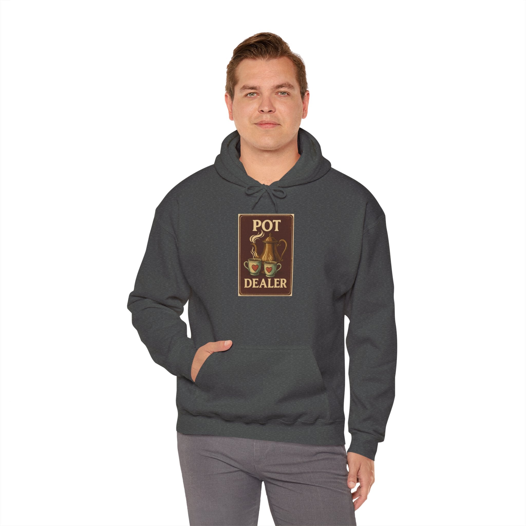 Pot Dealer Hoodie, Funny Gift, Unisex Sweatshirt Hoodie , Cozy Casual Wear, Perfect for Coffee Lovers