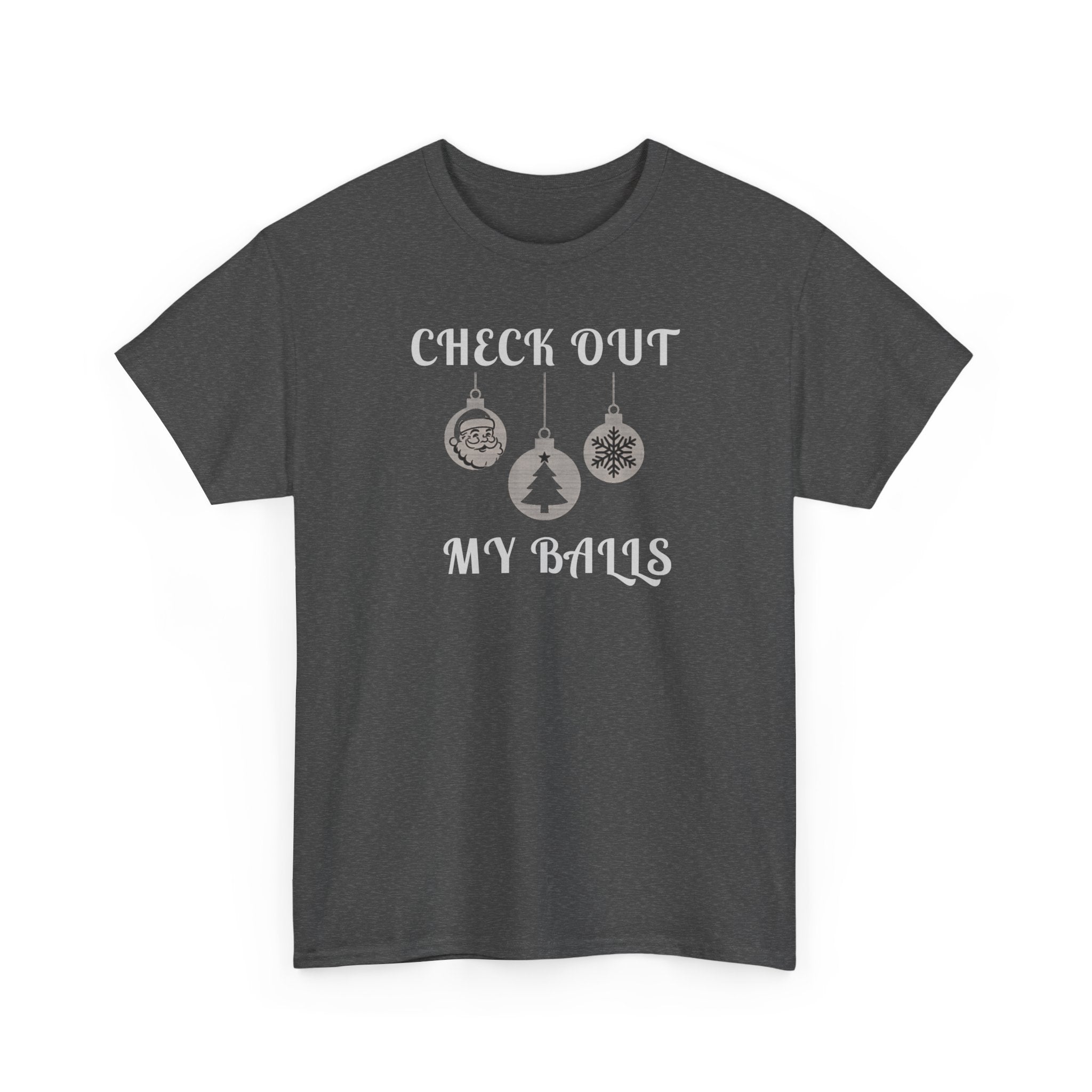 Funny Christmas Tee, Holiday Humor T-Shirt, Unisex Cotton T-Shirt, Gift for Him, Quirky Christmas Apparel
