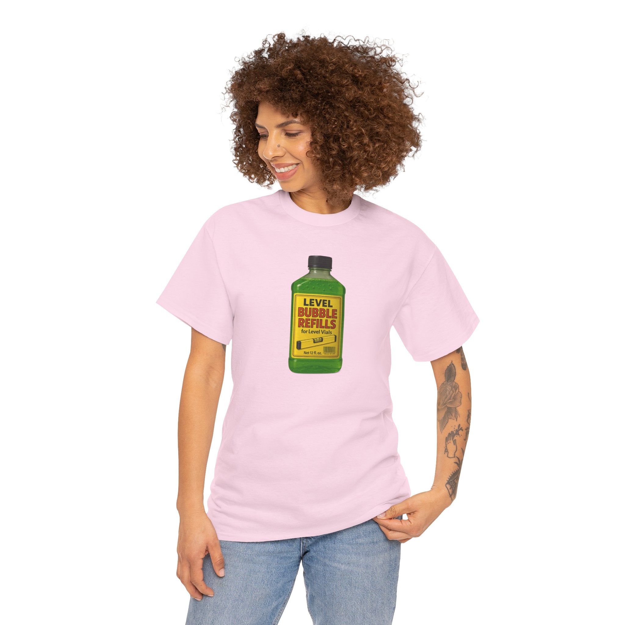 Level Bubbles Refill Gag T-shirt, Fun T-Shirt for Bubble Lovers,  Car Lovers, or just lovers. Casual Wear, Gift for Kids and Adults, Birthday, Summer Fun