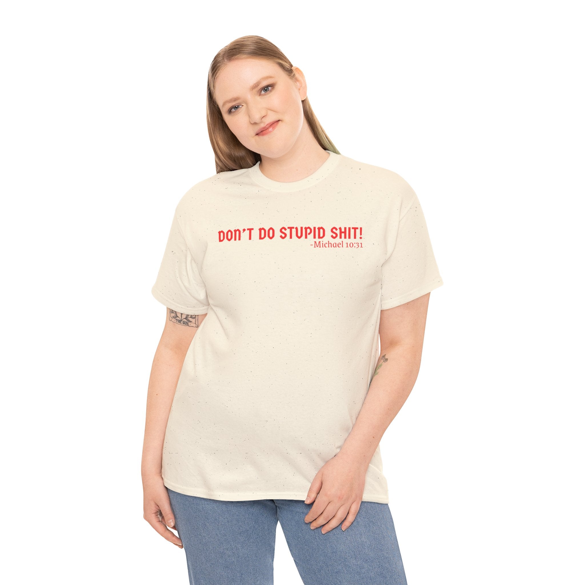 Funny quote tshirt- Unisex Heavy Cotton Tee, Funny T-Shirt, Casual Wear, Gift for Friends, Motivational Quote Tee, Everyday Humor Shirt