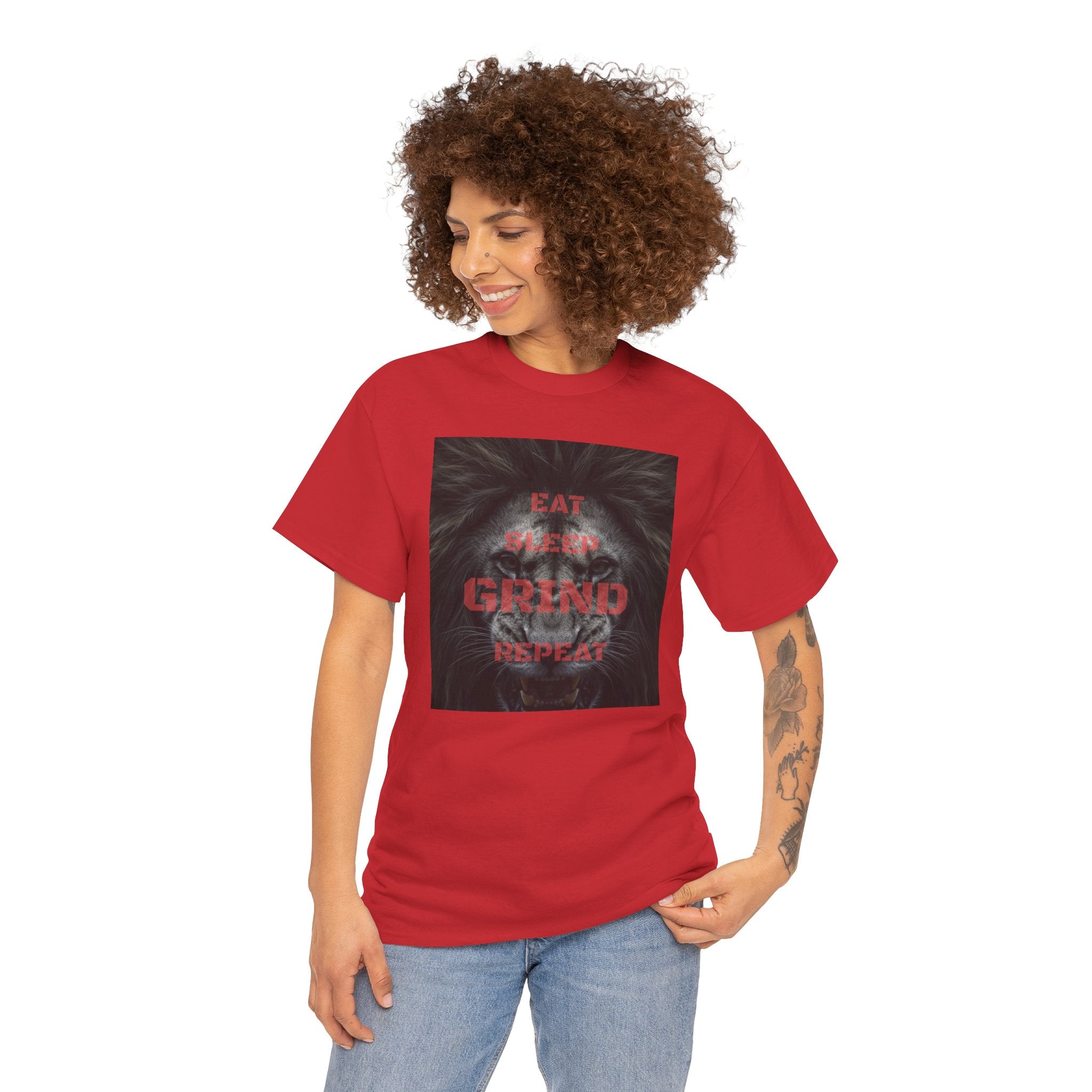 Eat, Sleep, Grind, Repeat Motivational Unisex T-shirt -  Streetwear, Gift for Fitness Lovers, Entrepreneur's, Casual Wear, Motivation Shirt