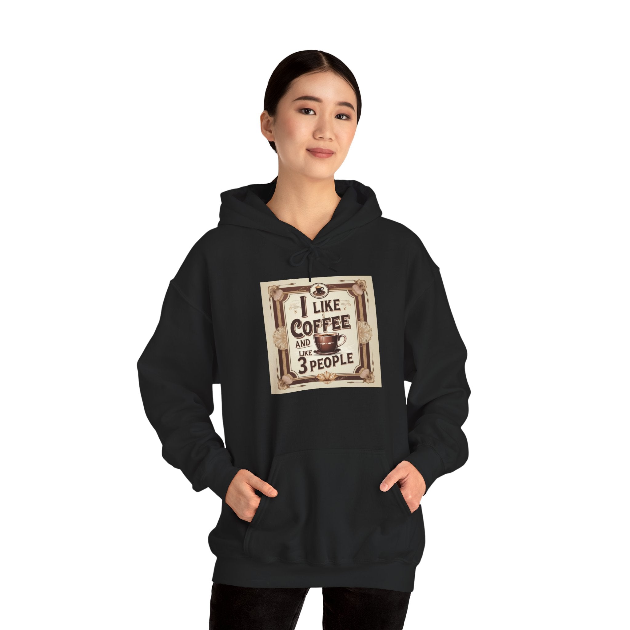 Coffee Lovers Unisex Hoodie, Funny Sweatshirt, Gift for Coffee Addicts, Cozy Casual Wear, Cute Hoodie for Friends