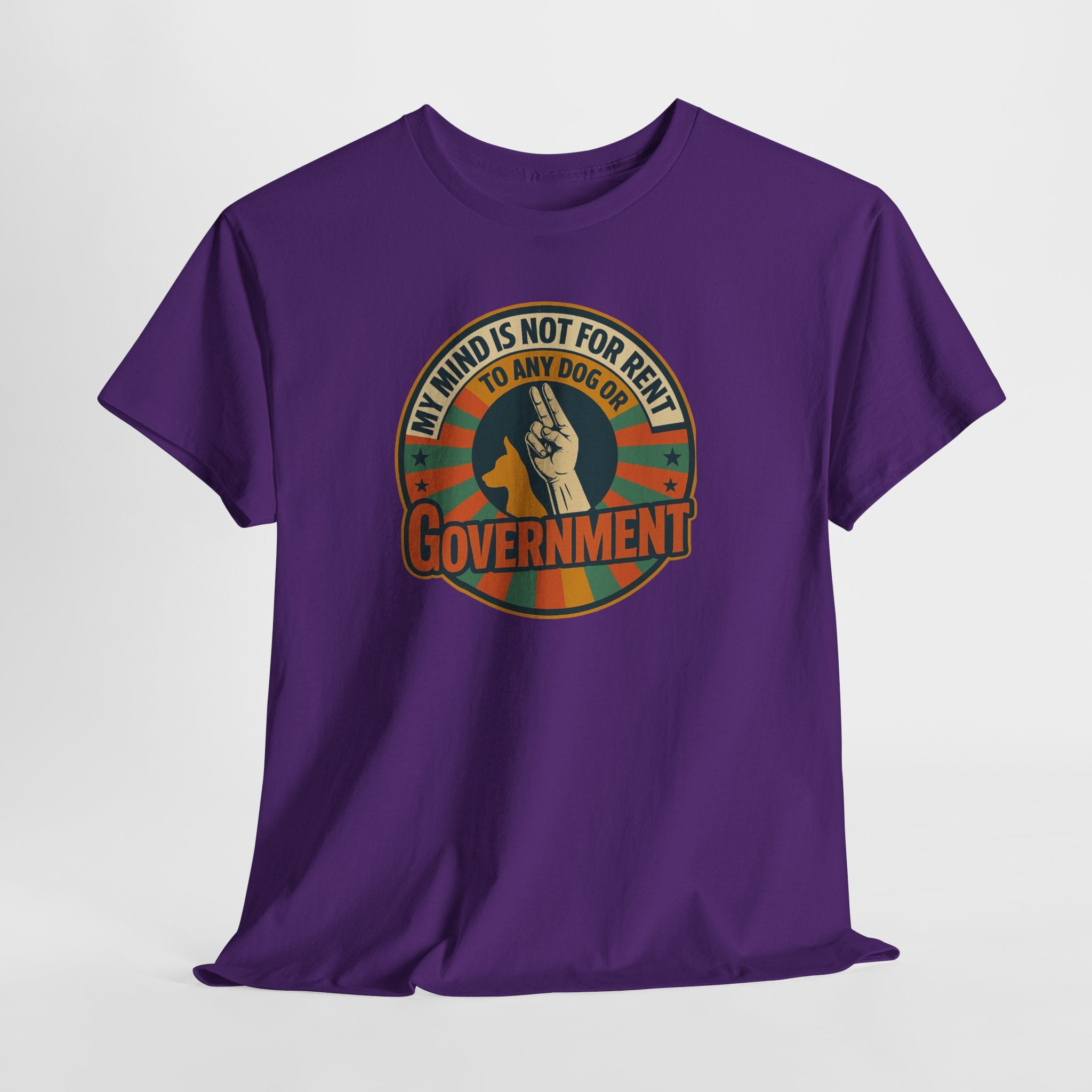 'My Mind is Not for Rent' Graphic T-Shirt, Political T-Shirt, Funny Gift, Protest Wear, Casual Apparel