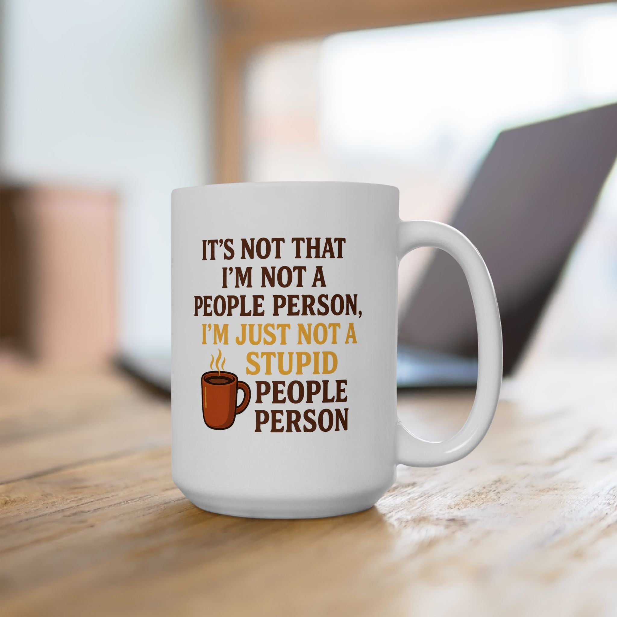 Quirky Coffee Mug, Funny Gift for Coffee Lovers, Ideal for Birthdays, Holidays, or Just Because, Perfect for Home or Office