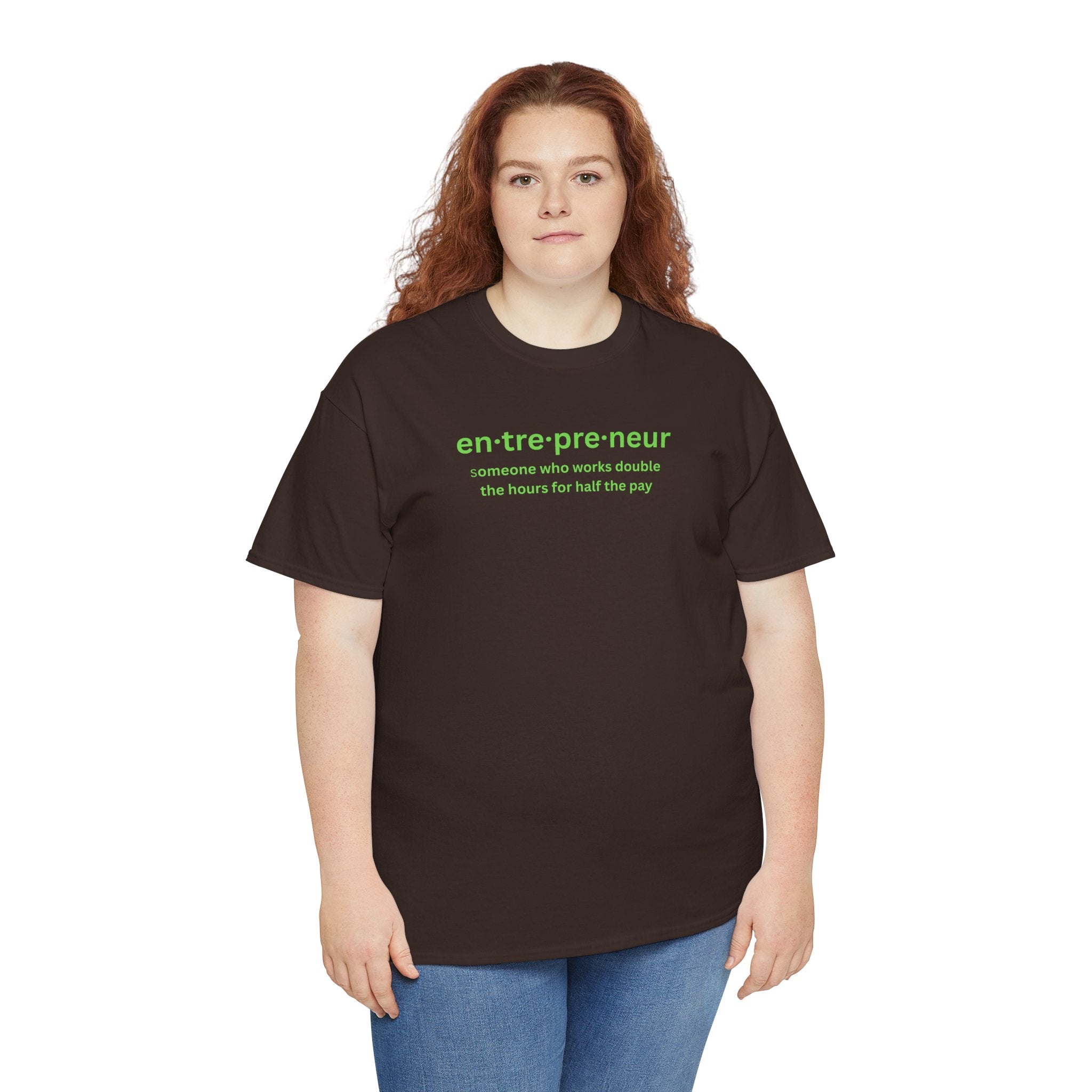 Unisex Entrepreneur T-shirt - Motivational Cotton Shirt for Creatives, Stylish Gift for Graduations, Birthdays, Work Events, Casual Wear