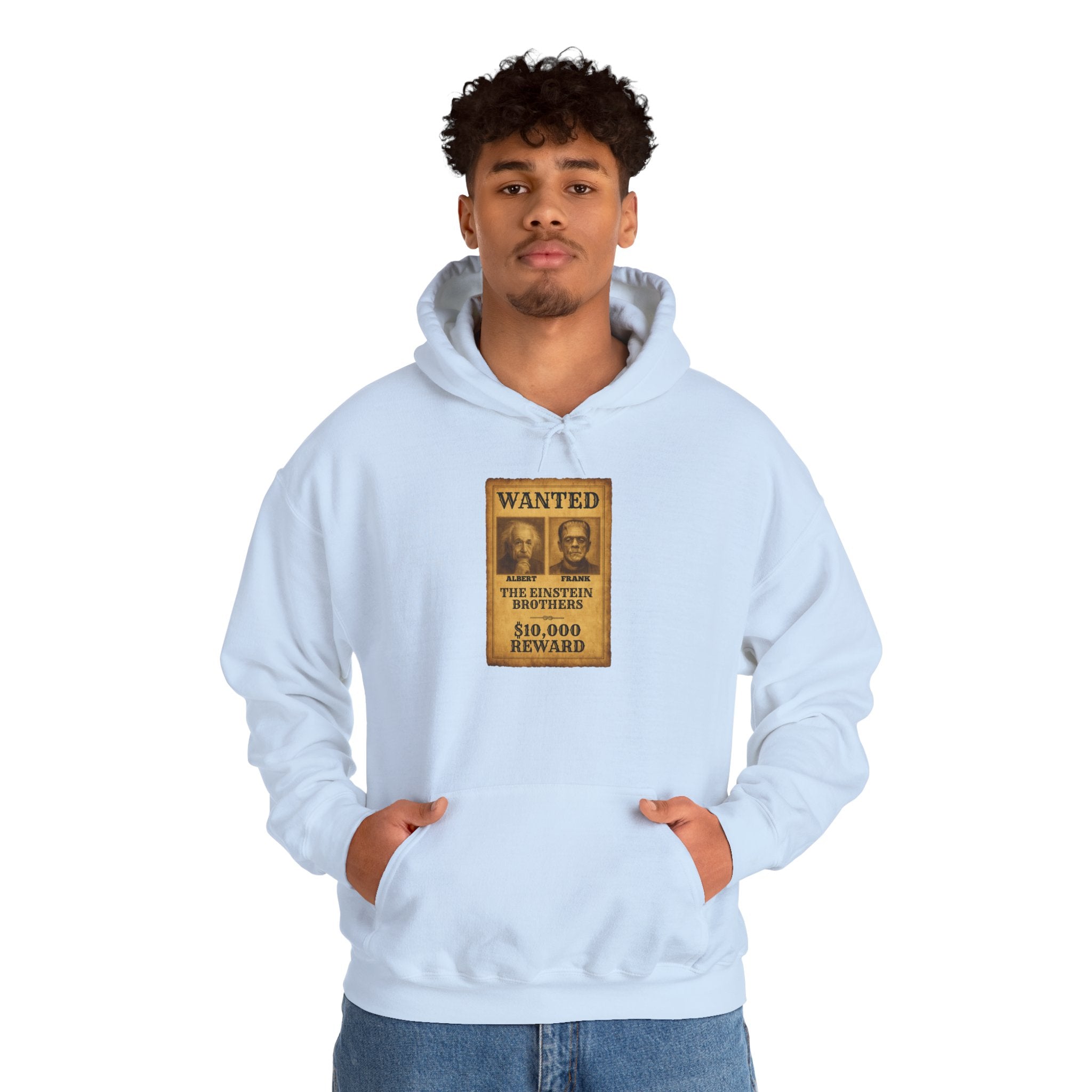 Wanted - The Einstein Brothers  Heavy Blend Hooded Sweatshirt