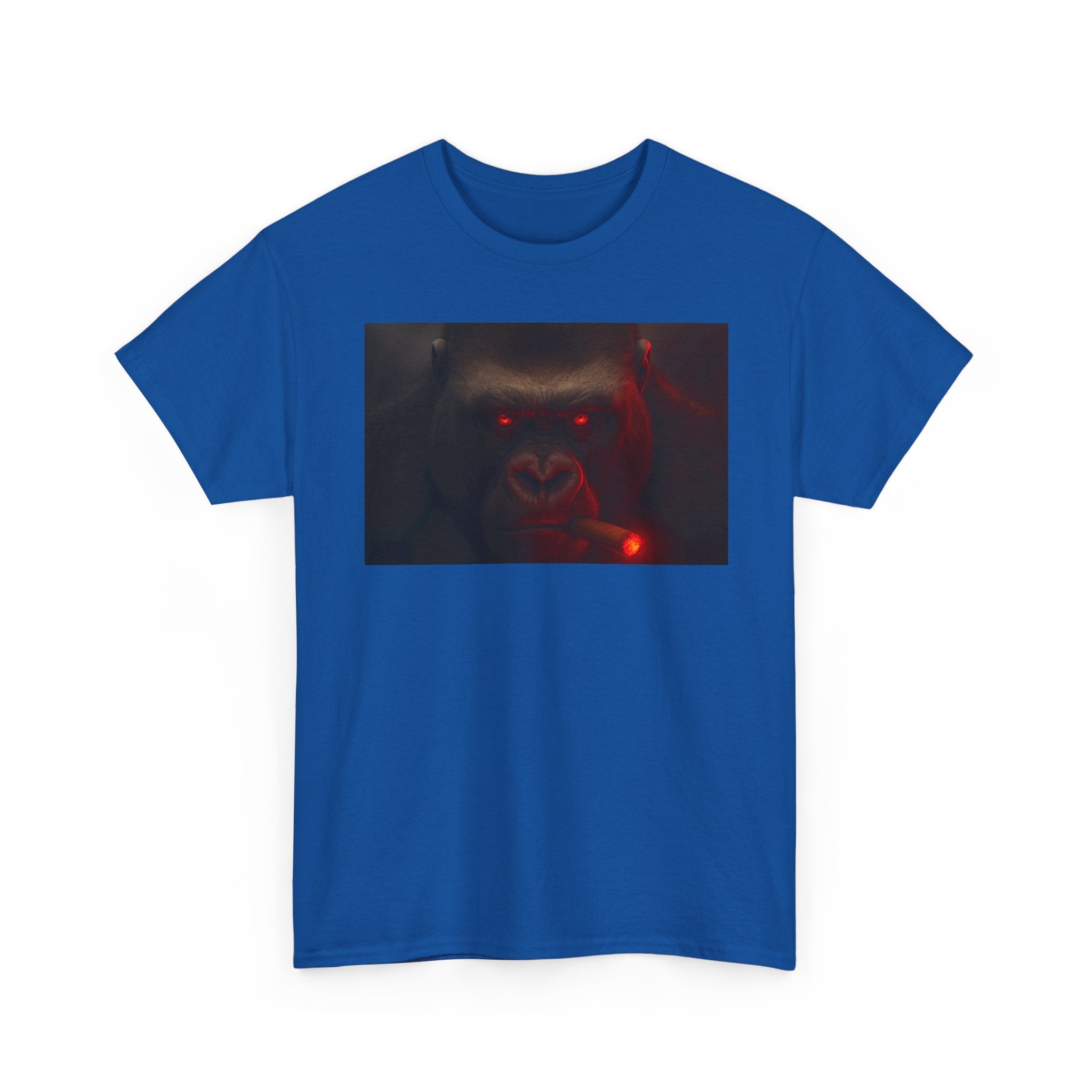Beast Mode Gorilla - Unisex Heavy Cotton Shirt, Spooky Halloween Gift, Graphic T-Shirt, Casual Wear, Unique Design