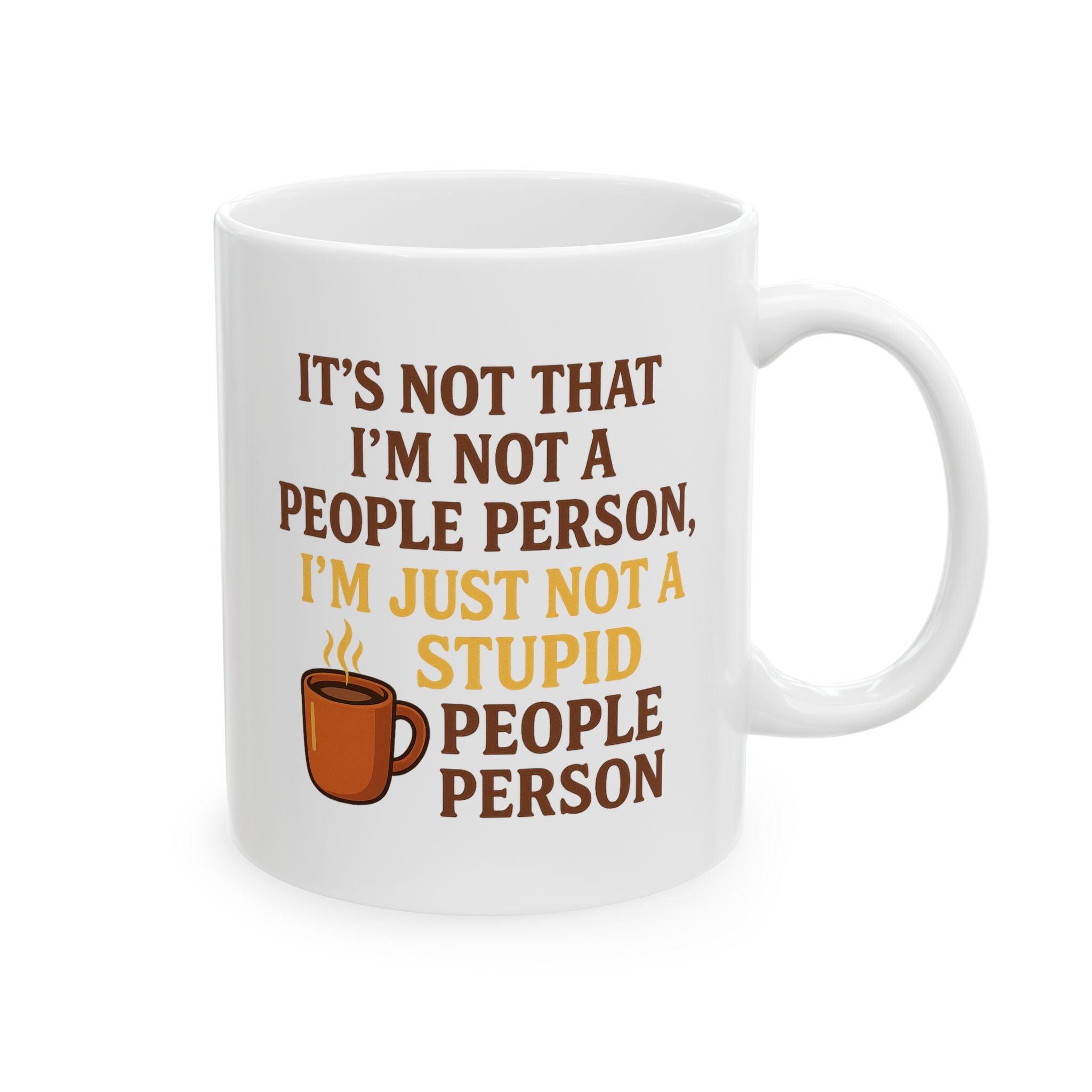 Quirky Coffee Mug, Funny Gift for Coffee Lovers, Ideal for Birthdays, Holidays, or Just Because, Perfect for Home or Office