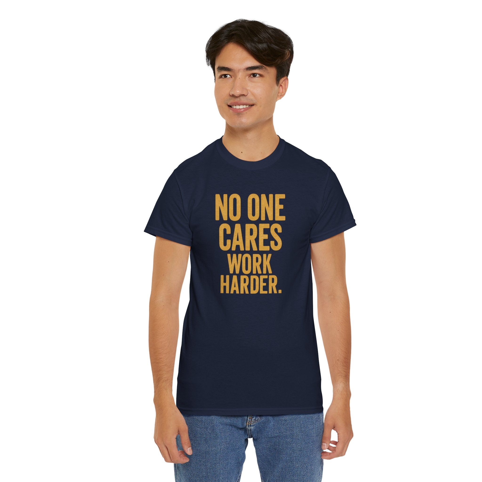 Motivational Unisex Heavy Cotton Tee - Perfect for Gym, Workouts, Fitness, Casual Wear, Gift for Friends