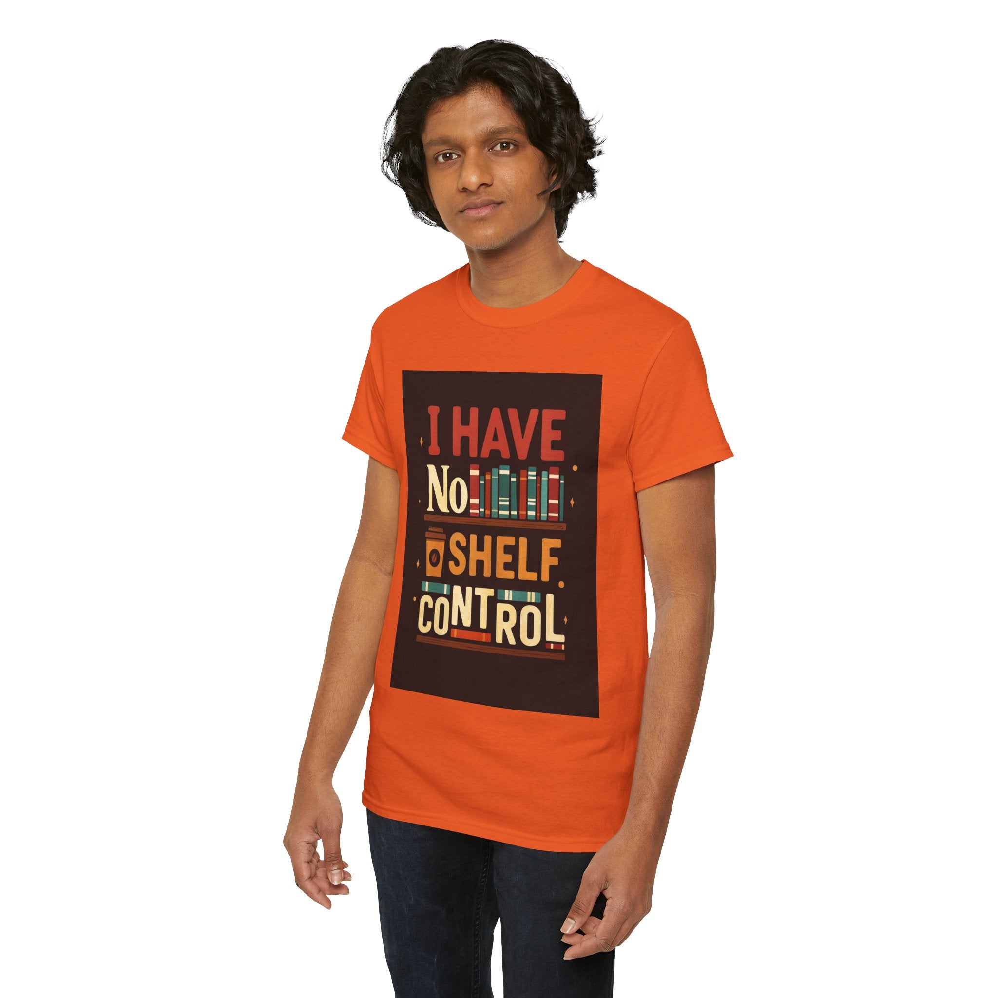 Book Lover's Humor Tee - I Have No Shelf Control, Gift for Readers, Bookish Apparel, Casual Wear, Funny T-Shirt