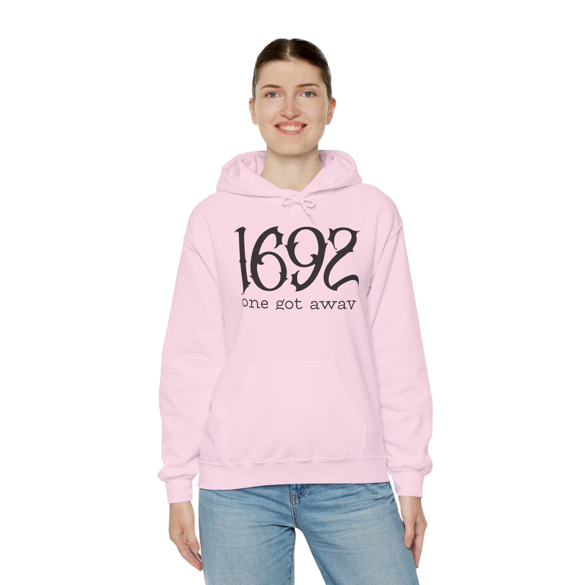 Witch Trials '1692 One Got Away' Design – Cozy Layer for Casual Outings, Gifts, Fall Fashion, Halloween