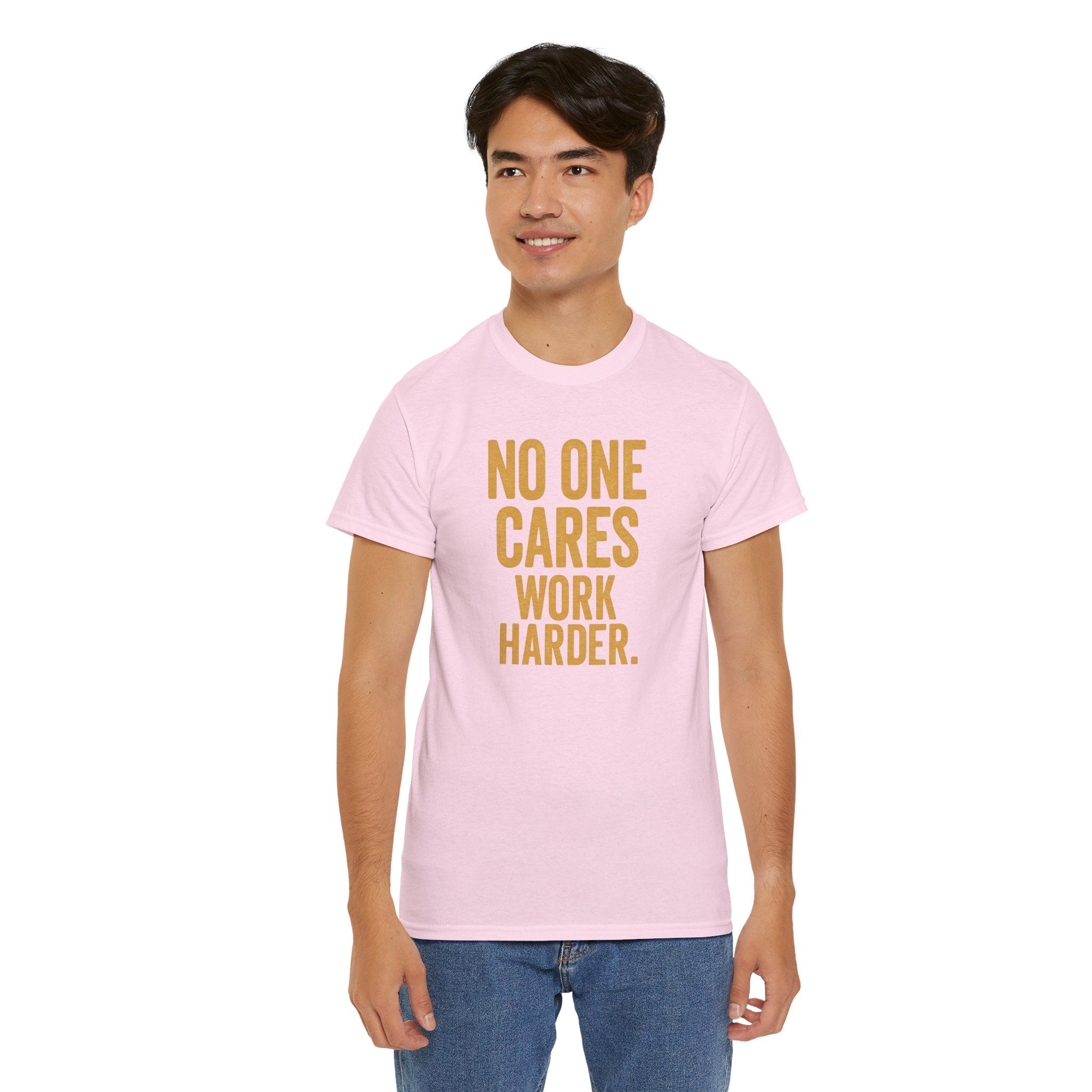 Motivational Unisex Heavy Cotton Tee - Perfect for Gym, Workouts, Fitness, Casual Wear, Gift for Friends