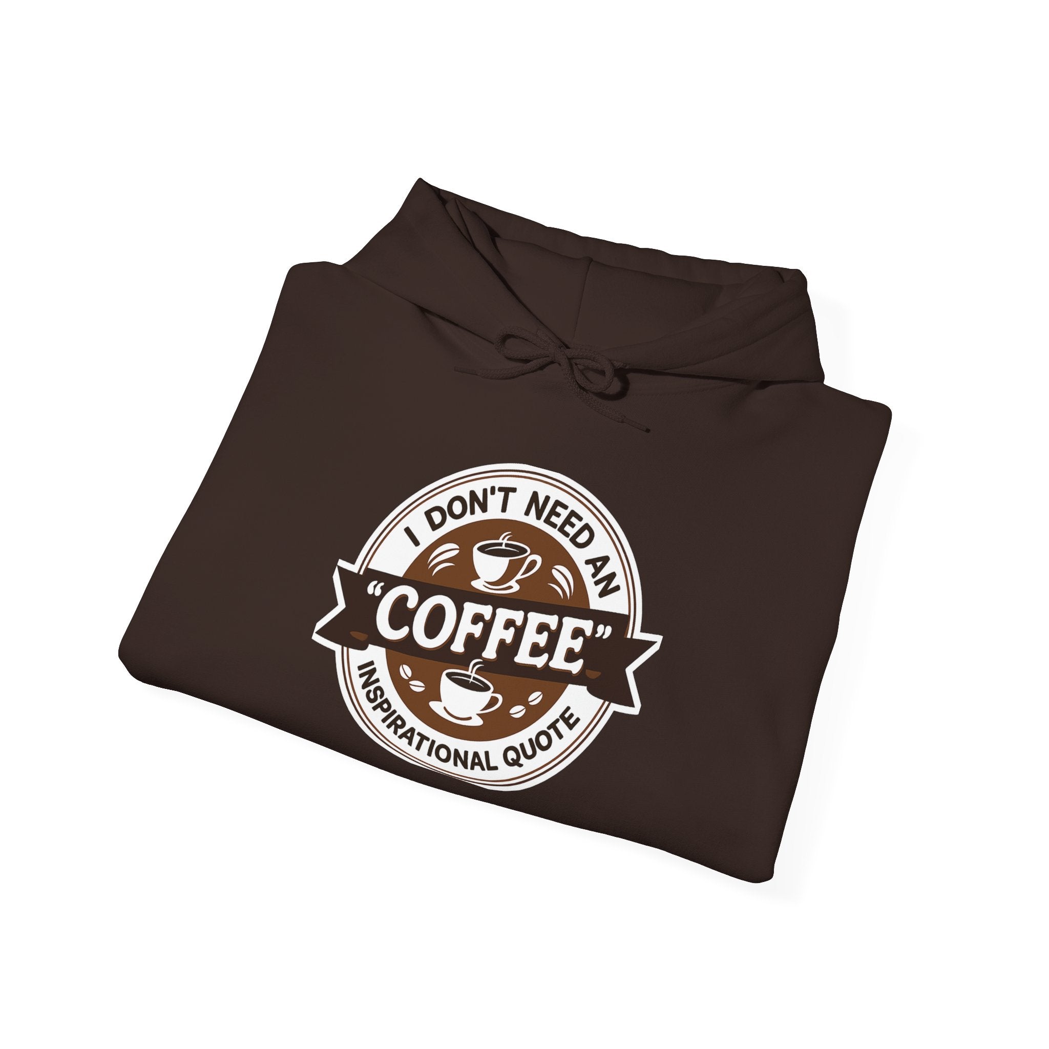 No Inspirational Quotes, just Coffee - Coffee Lovers Unisex Hoodie, Cozy Sweatshirt for Coffee Enthusiasts, Gift for Birthdays, Relaxed Vibe, Perfect for Chill Days