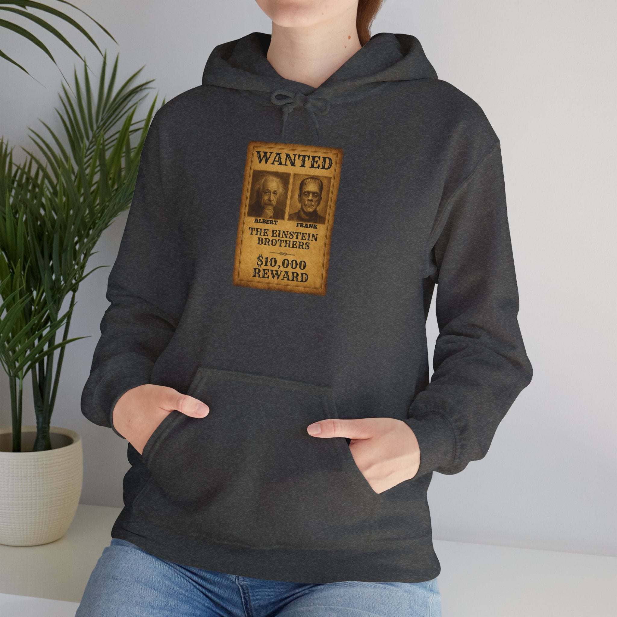 Wanted - The Einstein Brothers  Heavy Blend Hooded Sweatshirt