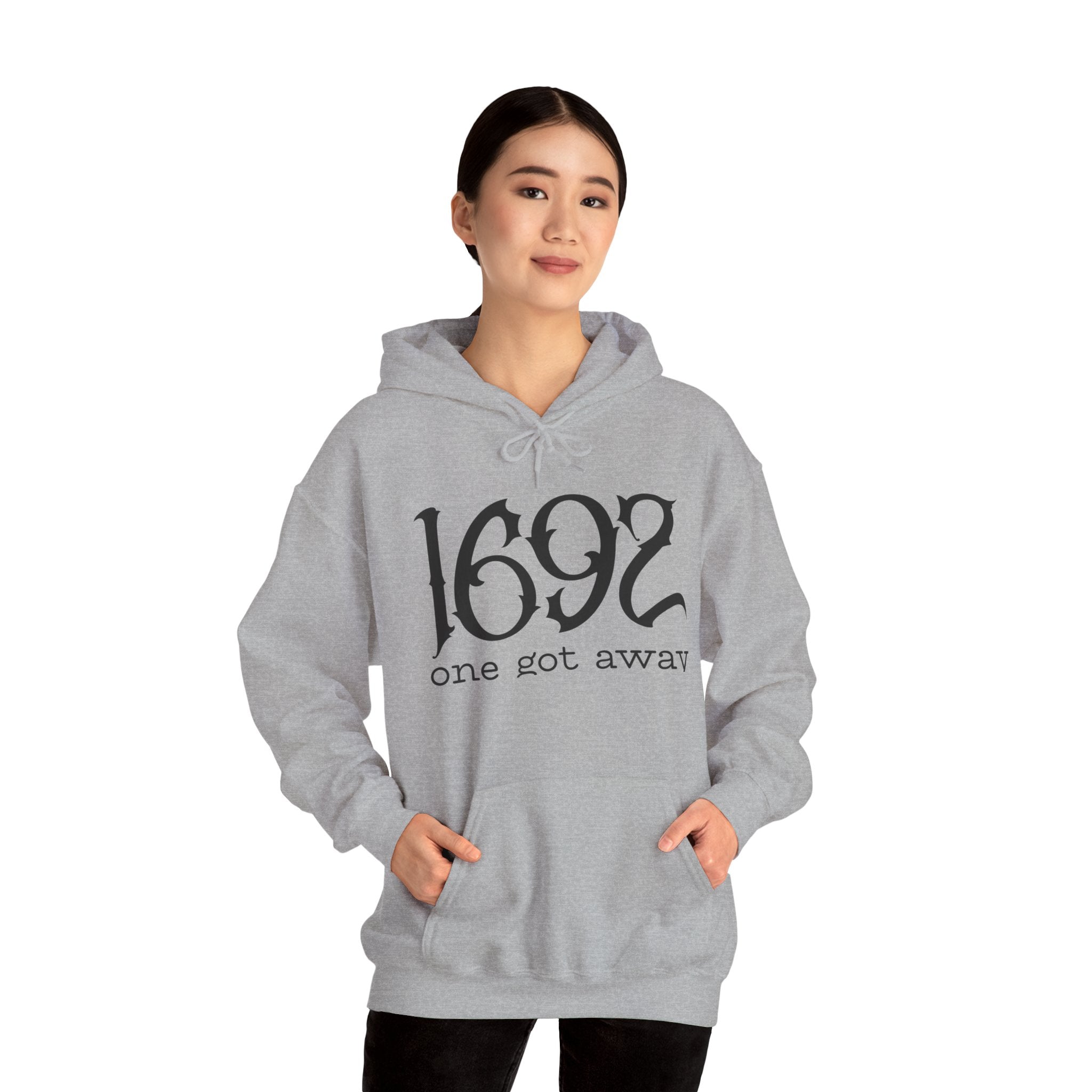 Witch Trials '1692 One Got Away' Design – Cozy Layer for Casual Outings, Gifts, Fall Fashion, Halloween