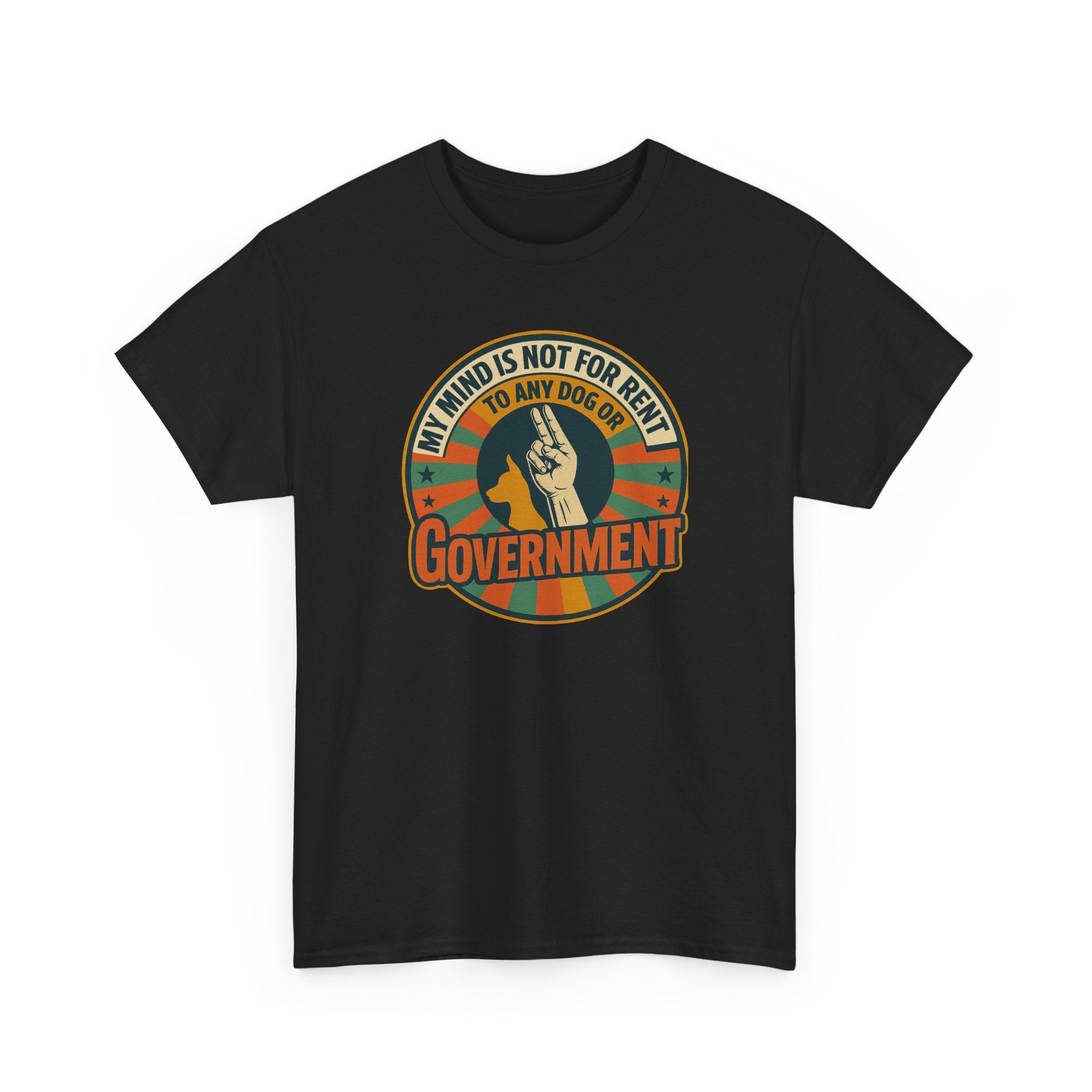 'My Mind is Not for Rent' Graphic T-Shirt, Political T-Shirt, Funny Gift, Protest Wear, Casual Apparel