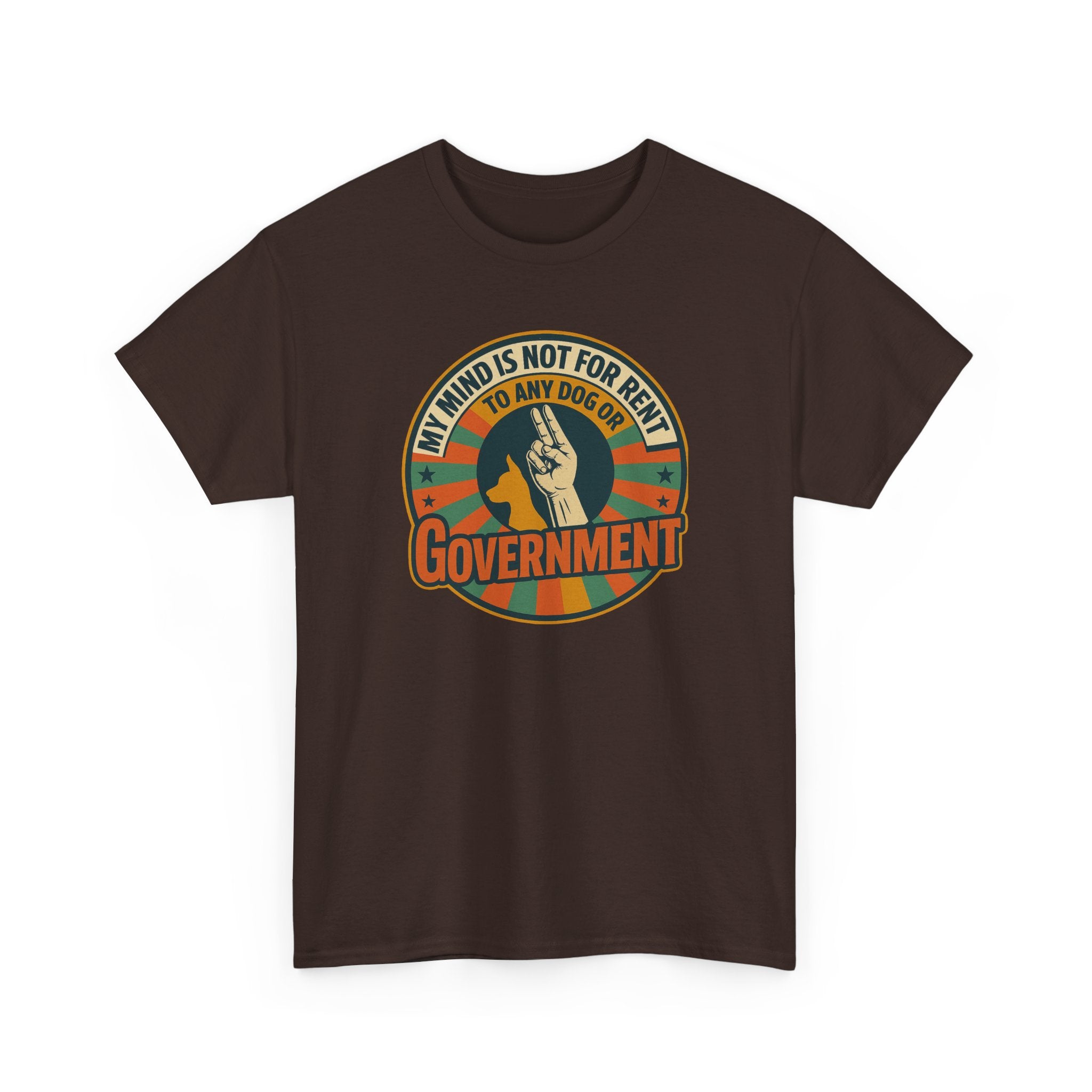 'My Mind is Not for Rent' Graphic T-Shirt, Political T-Shirt, Funny Gift, Protest Wear, Casual Apparel
