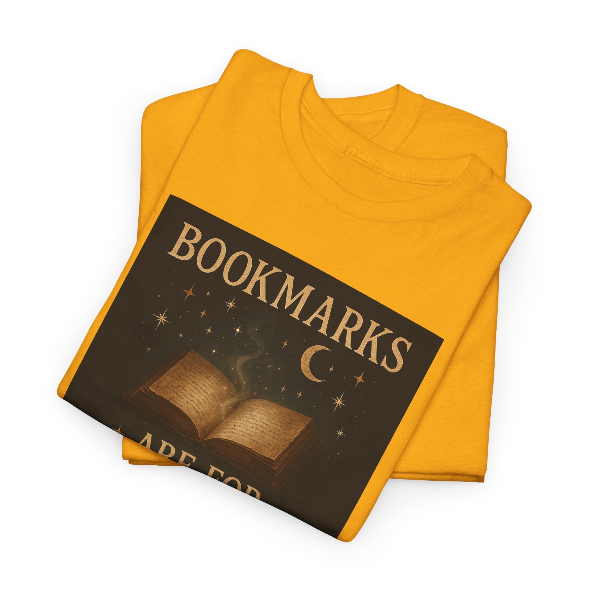 Bookmarks are for Quitters Unisex Cotton Tee, Funny Gift, Reading Shirt, Literary Quote Apparel, Bookworm Fashion, Cute Book Shirt