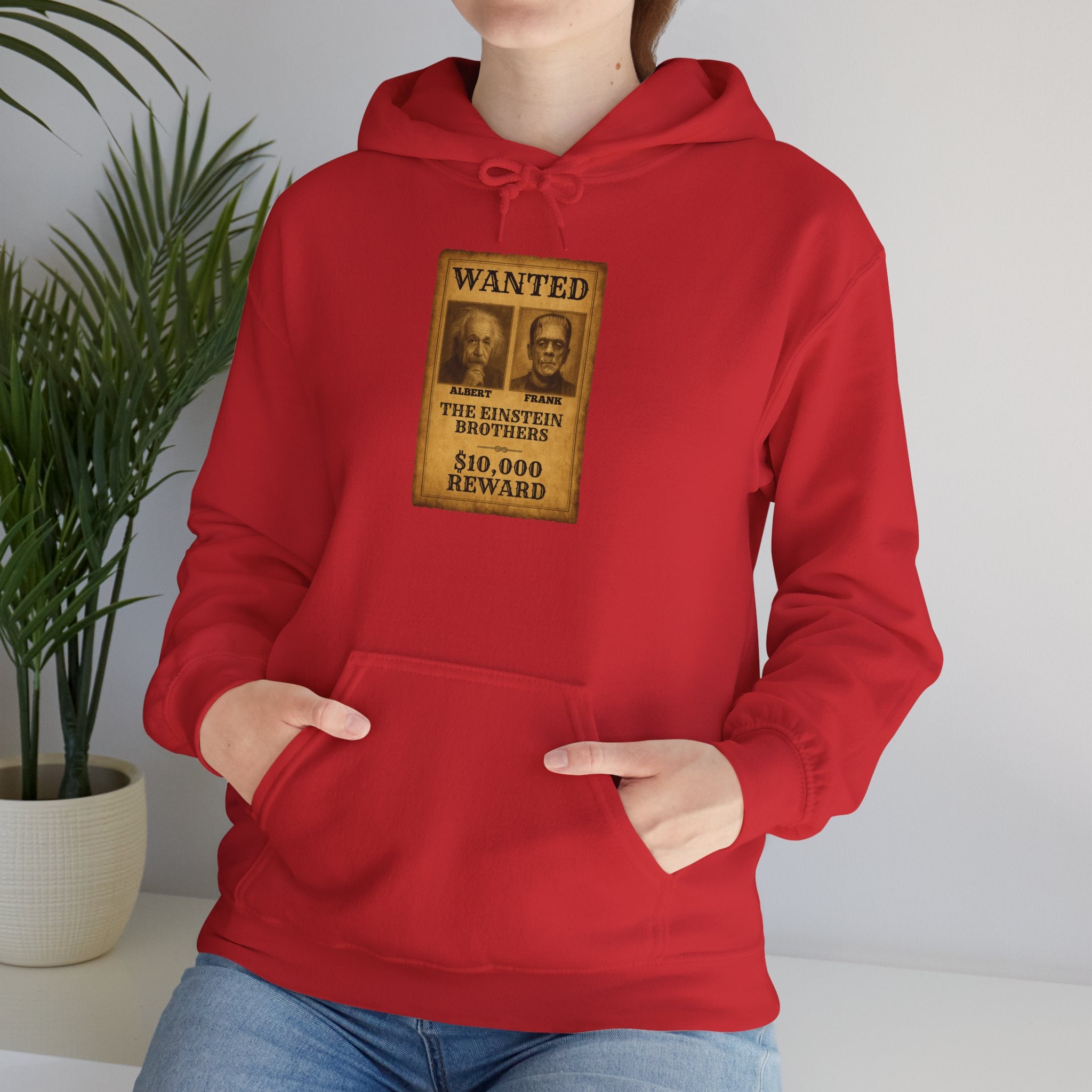 Wanted - The Einstein Brothers  Heavy Blend Hooded Sweatshirt
