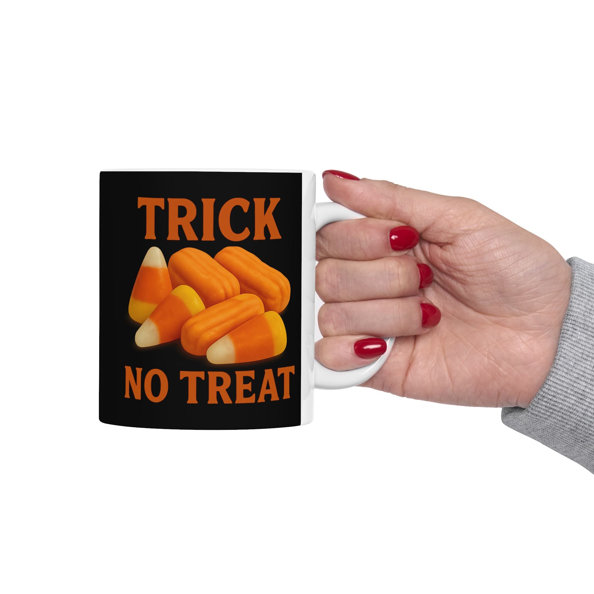 Spooky Candy Corn Mug - Perfect for Halloween, Trick or Treat, Fall Decor, Gift for Halloween Lovers, Autumn Mug