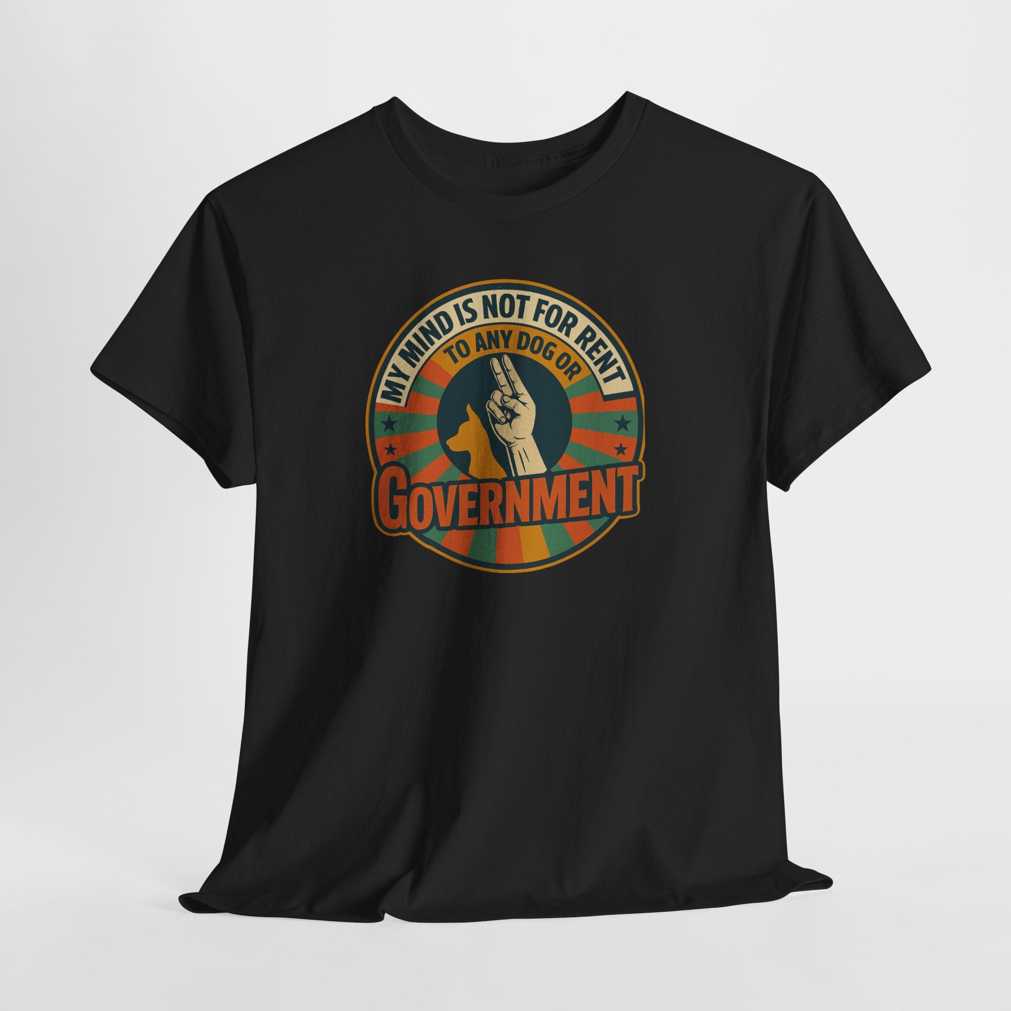 'My Mind is Not for Rent' Graphic T-Shirt, Political T-Shirt, Funny Gift, Protest Wear, Casual Apparel