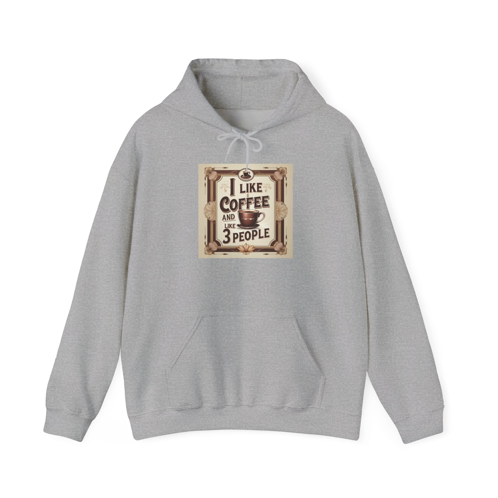 Coffee Lovers Unisex Hoodie, Funny Sweatshirt, Gift for Coffee Addicts, Cozy Casual Wear, Cute Hoodie for Friends