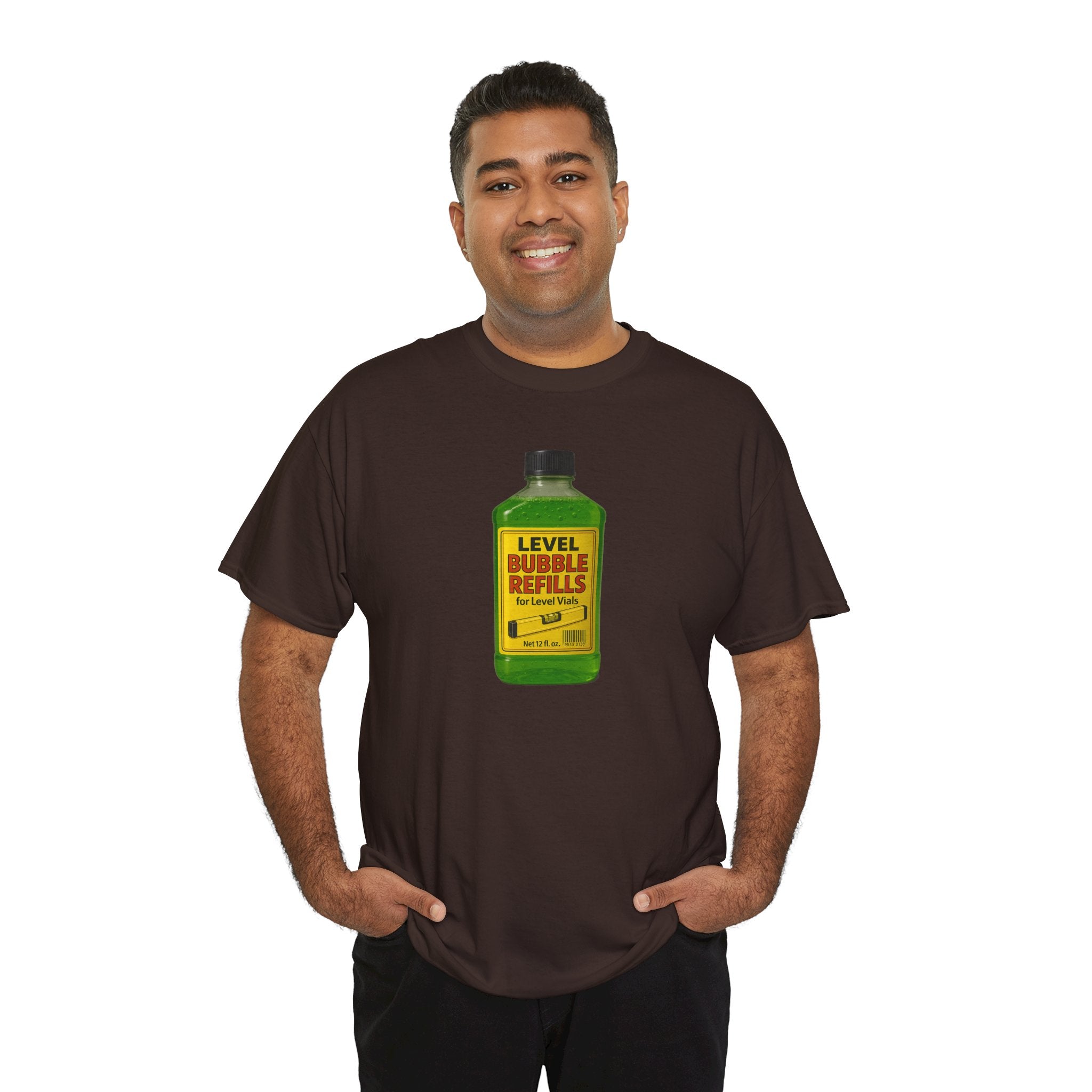 Level Bubbles Refill Gag T-shirt, Fun T-Shirt for Bubble Lovers,  Car Lovers, or just lovers. Casual Wear, Gift for Kids and Adults, Birthday, Summer Fun
