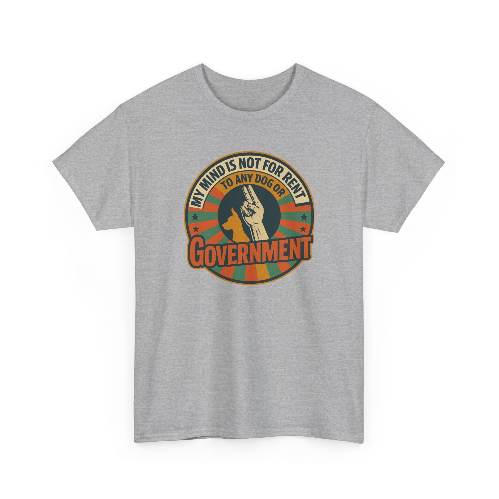 'My Mind is Not for Rent' Graphic T-Shirt, Political T-Shirt, Funny Gift, Protest Wear, Casual Apparel
