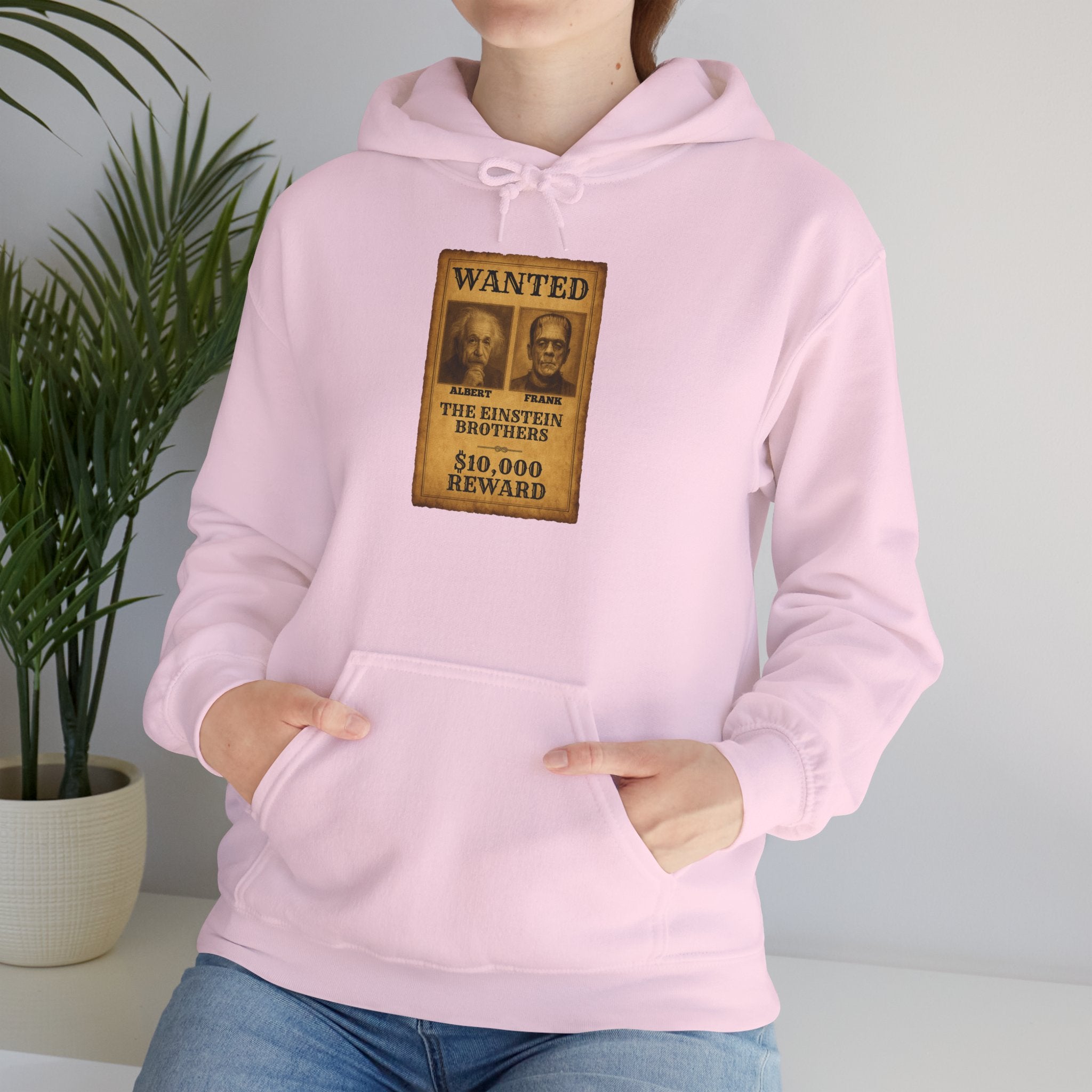 Wanted - The Einstein Brothers  Heavy Blend Hooded Sweatshirt