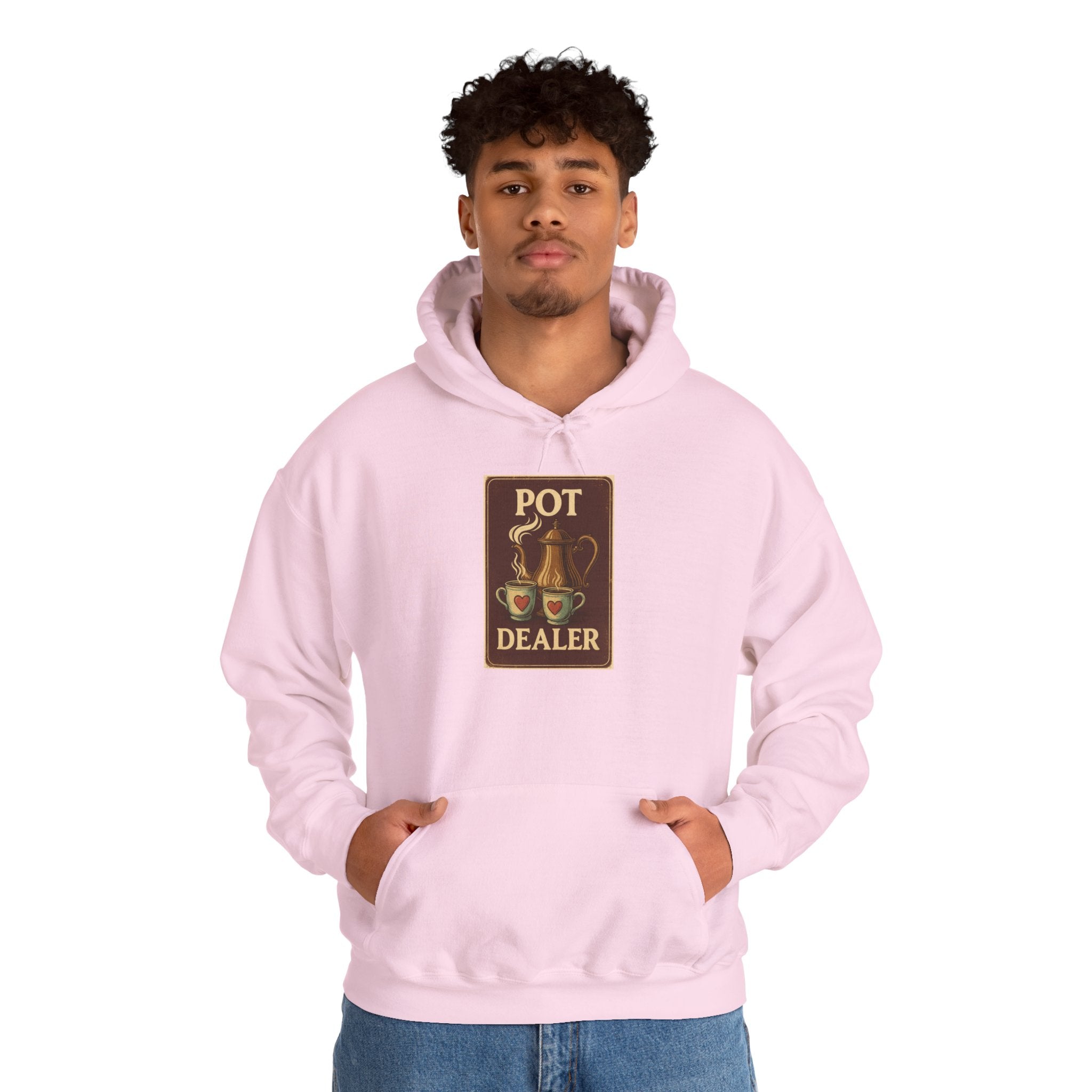 Pot Dealer Hoodie, Funny Gift, Unisex Sweatshirt Hoodie , Cozy Casual Wear, Perfect for Coffee Lovers