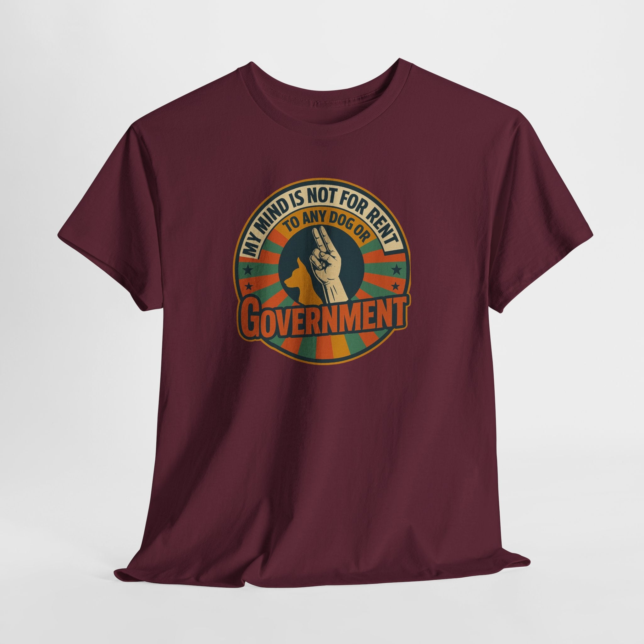 'My Mind is Not for Rent' Graphic T-Shirt, Political T-Shirt, Funny Gift, Protest Wear, Casual Apparel