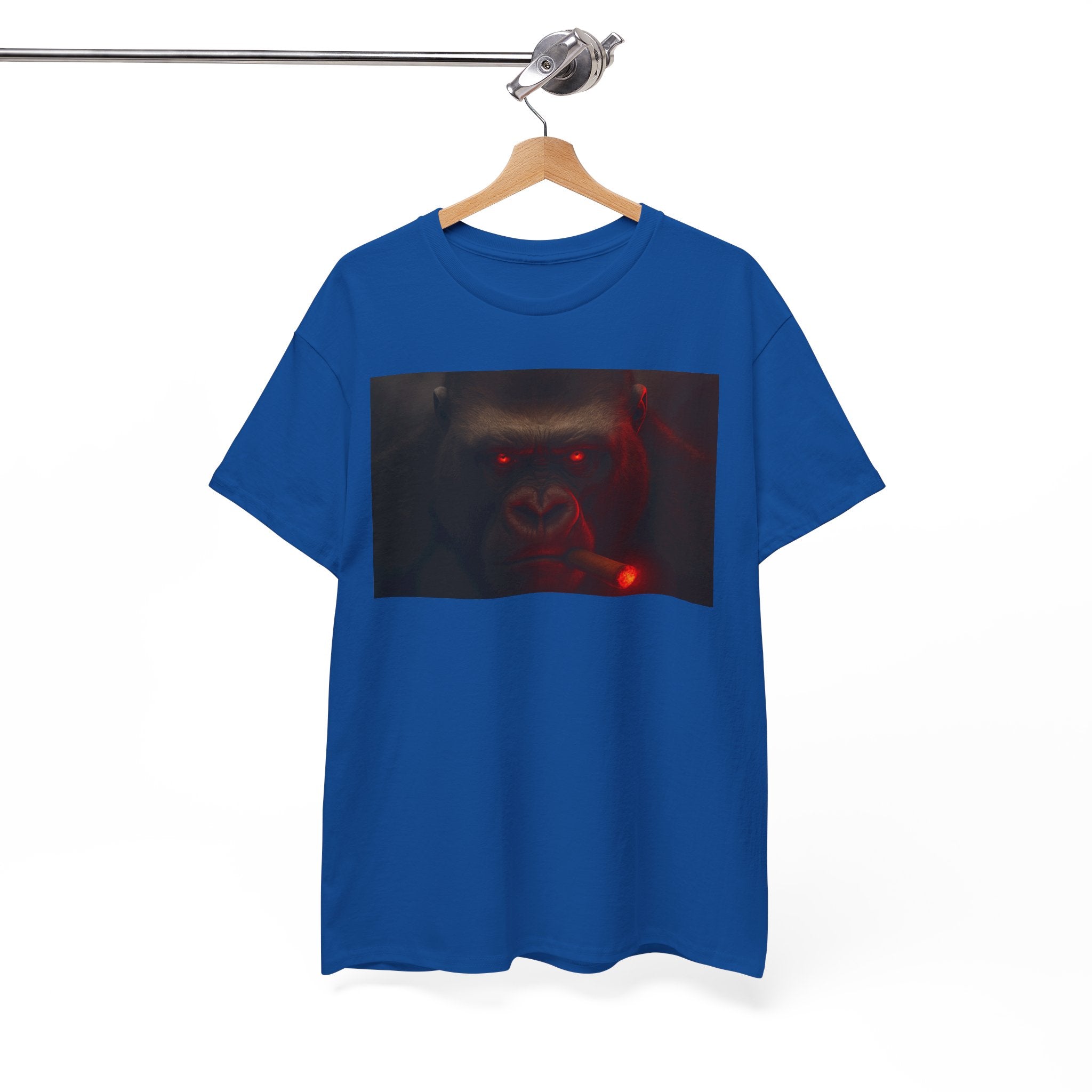 Beast Mode Gorilla - Unisex Heavy Cotton Shirt, Spooky Halloween Gift, Graphic T-Shirt, Casual Wear, Unique Design