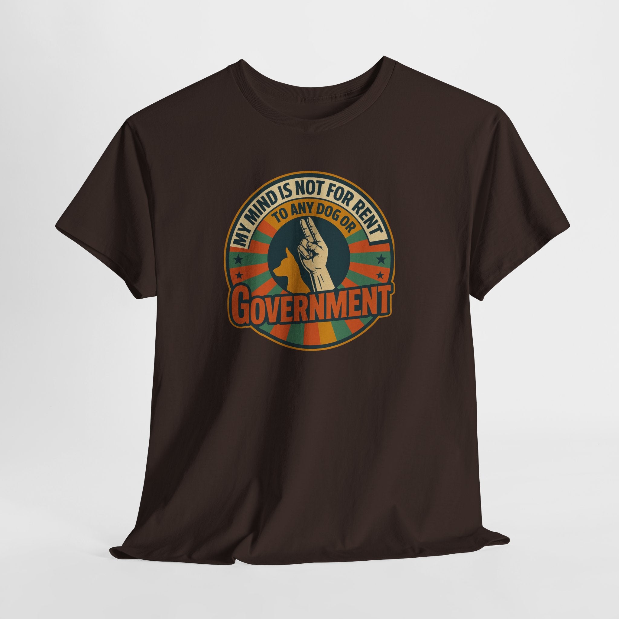 'My Mind is Not for Rent' Graphic T-Shirt, Political T-Shirt, Funny Gift, Protest Wear, Casual Apparel