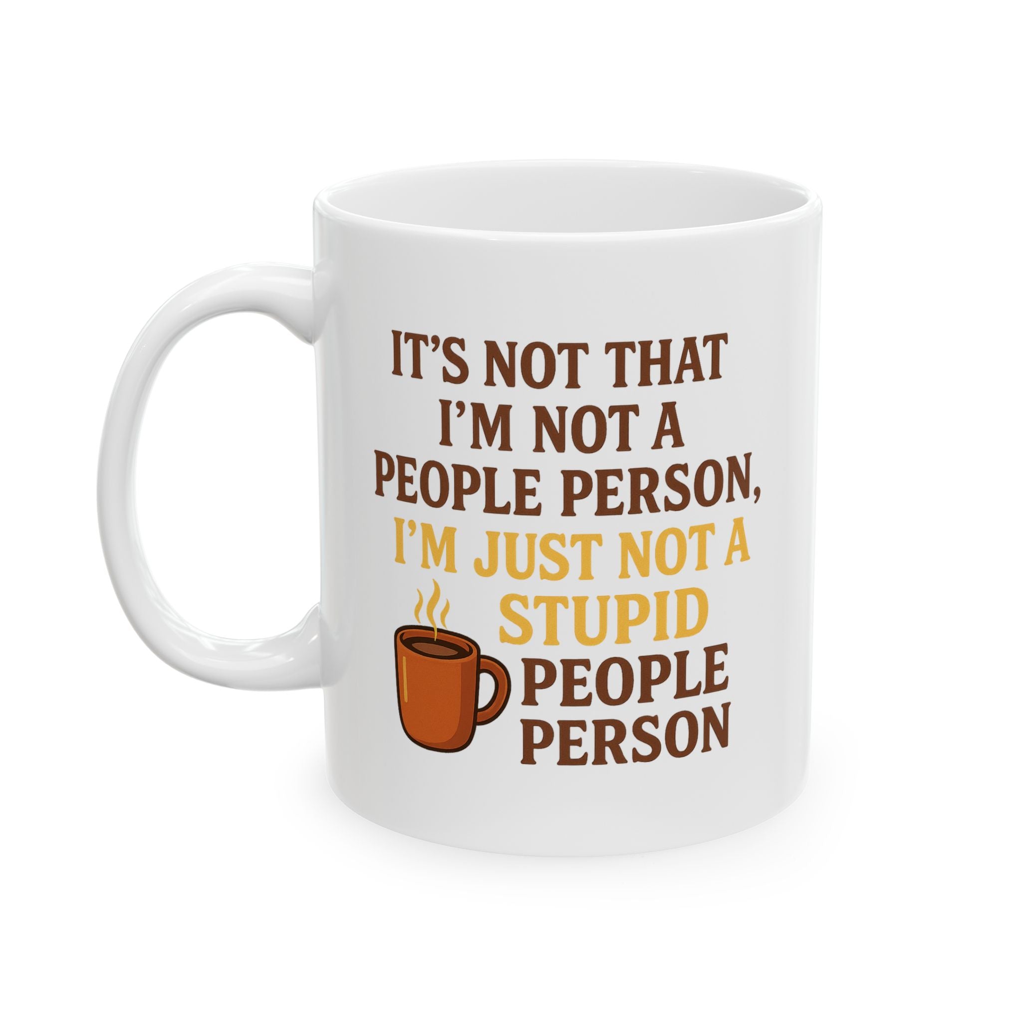 Quirky Coffee Mug, Funny Gift for Coffee Lovers, Ideal for Birthdays, Holidays, or Just Because, Perfect for Home or Office
