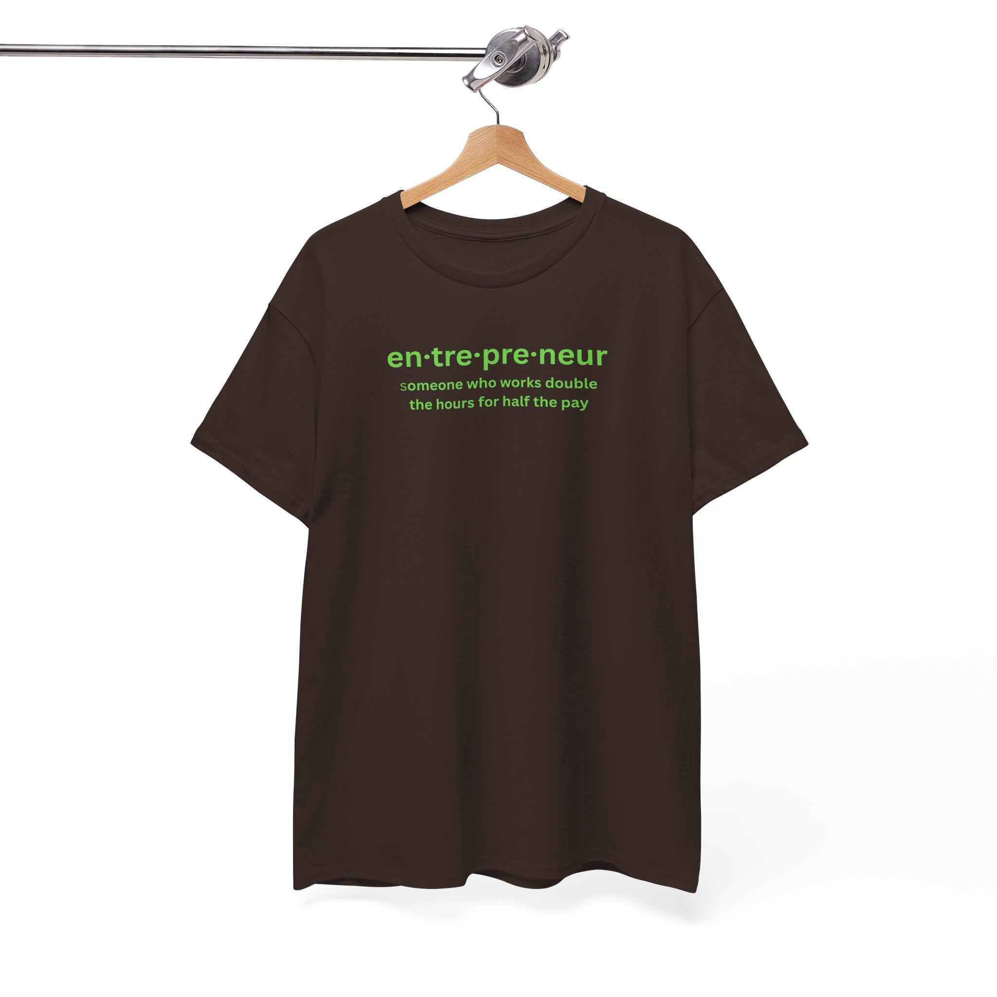 Unisex Entrepreneur T-shirt - Motivational Cotton Shirt for Creatives, Stylish Gift for Graduations, Birthdays, Work Events, Casual Wear
