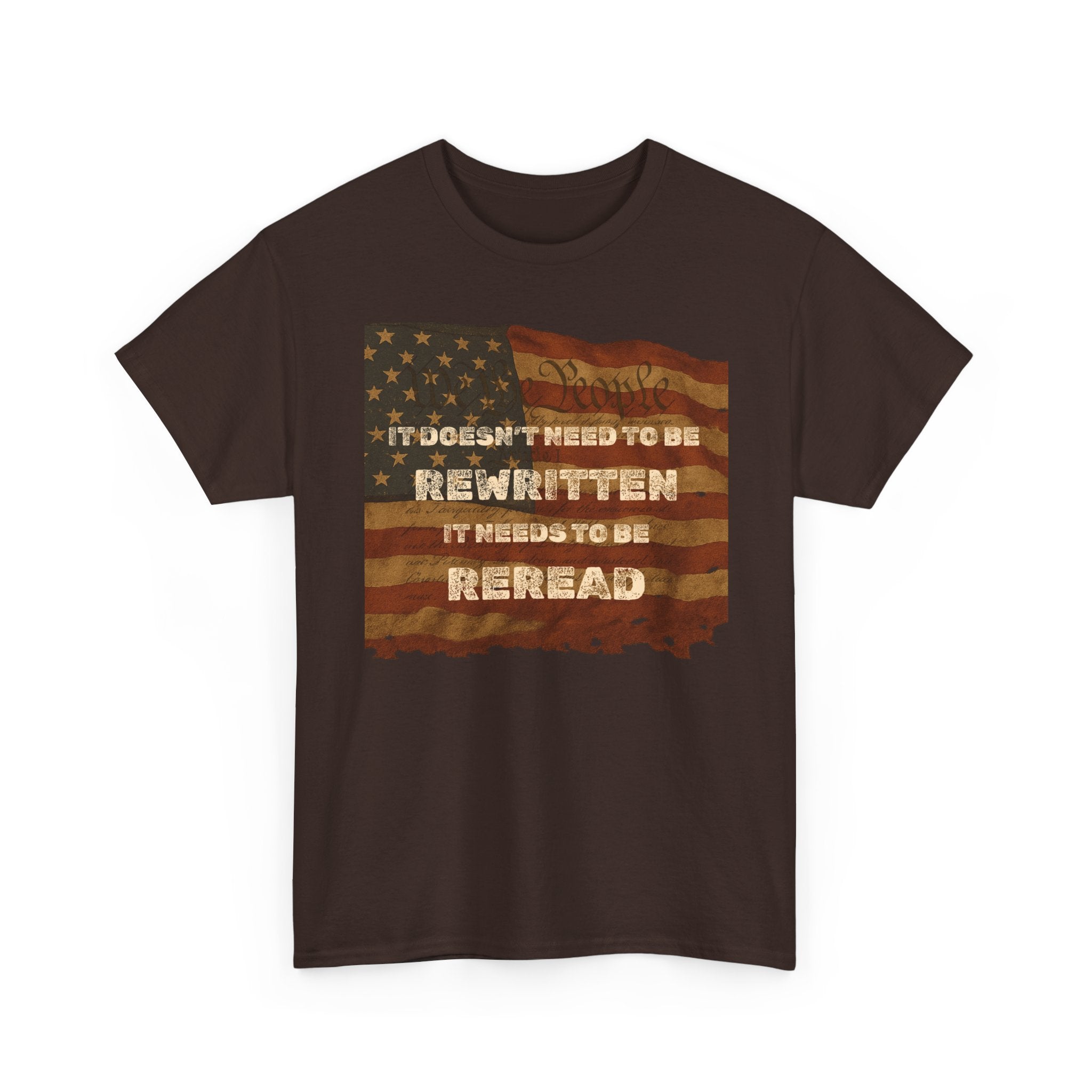Patriotic Unisex Cotton Tee | Inspirational T-Shirt for Everyday Wear, Gifts, and Celebrations