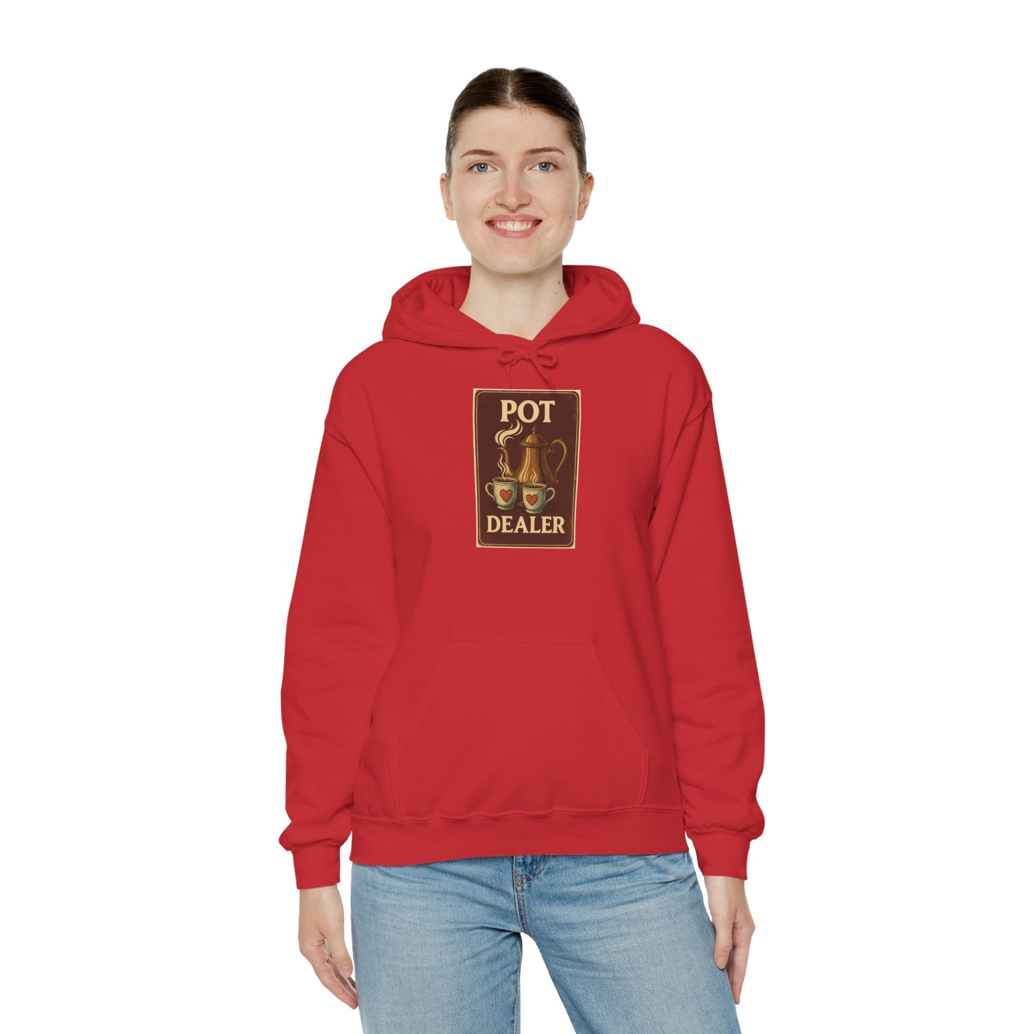 Pot Dealer Hoodie, Funny Gift, Unisex Sweatshirt Hoodie , Cozy Casual Wear, Perfect for Coffee Lovers